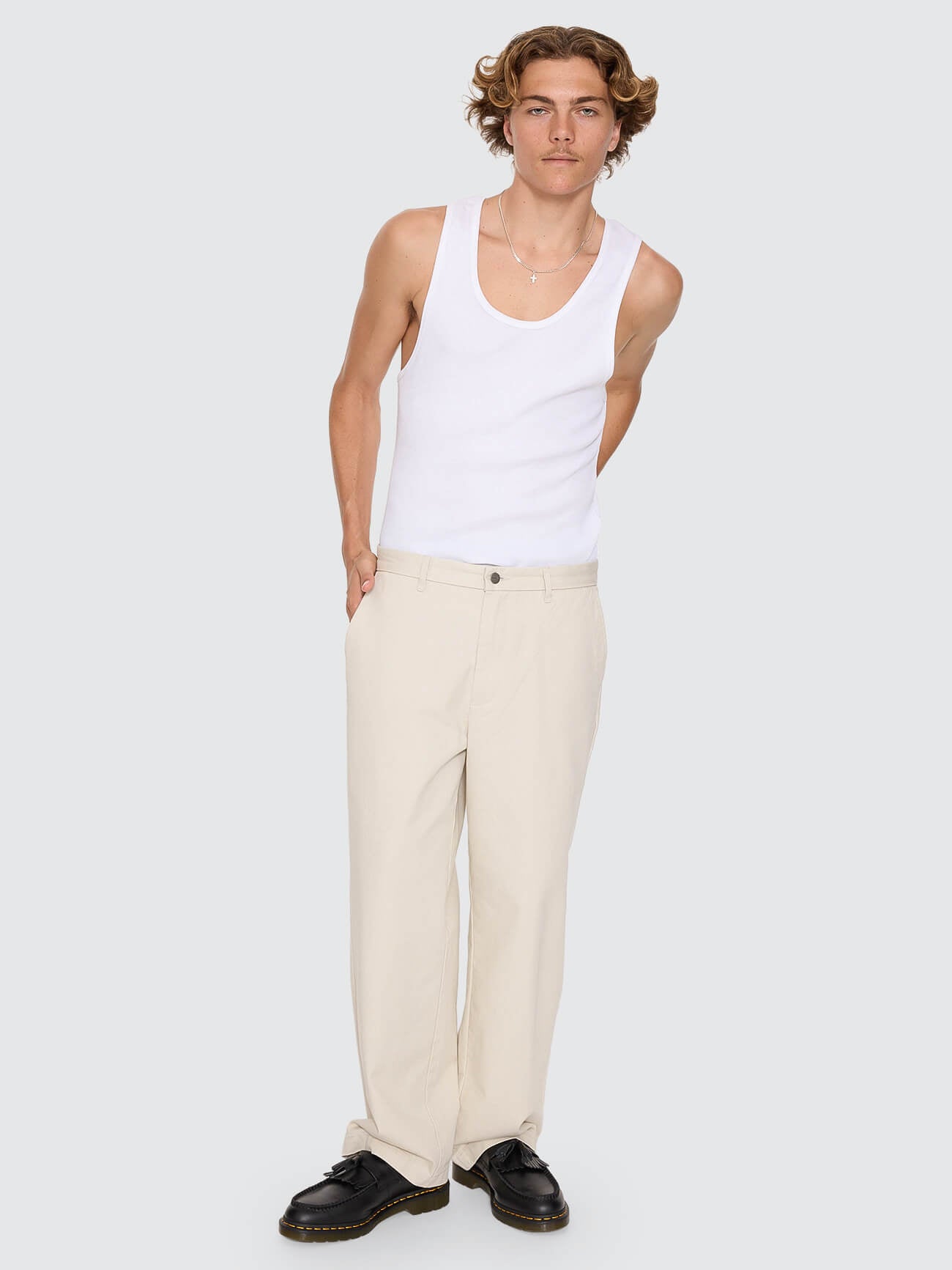 Baggy Core Pant - Stone Kahki 26