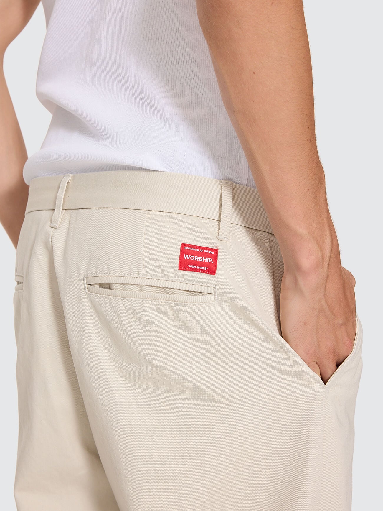 Baggy Core Pant - Stone Kahki 26