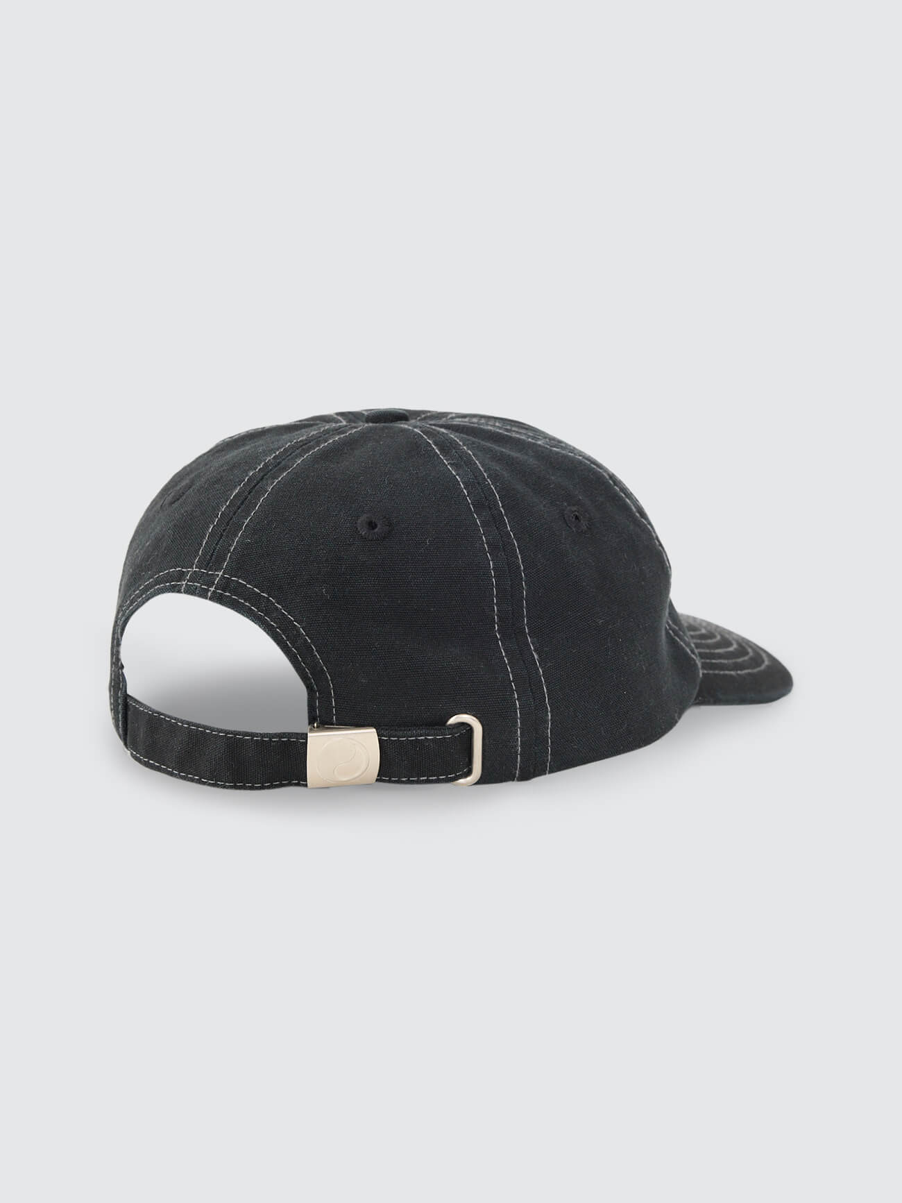 Topper 6 Panel Hat - Washed Black One Size