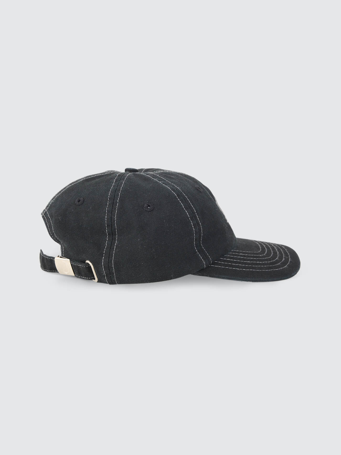 Topper 6 Panel Hat - Washed Black One Size