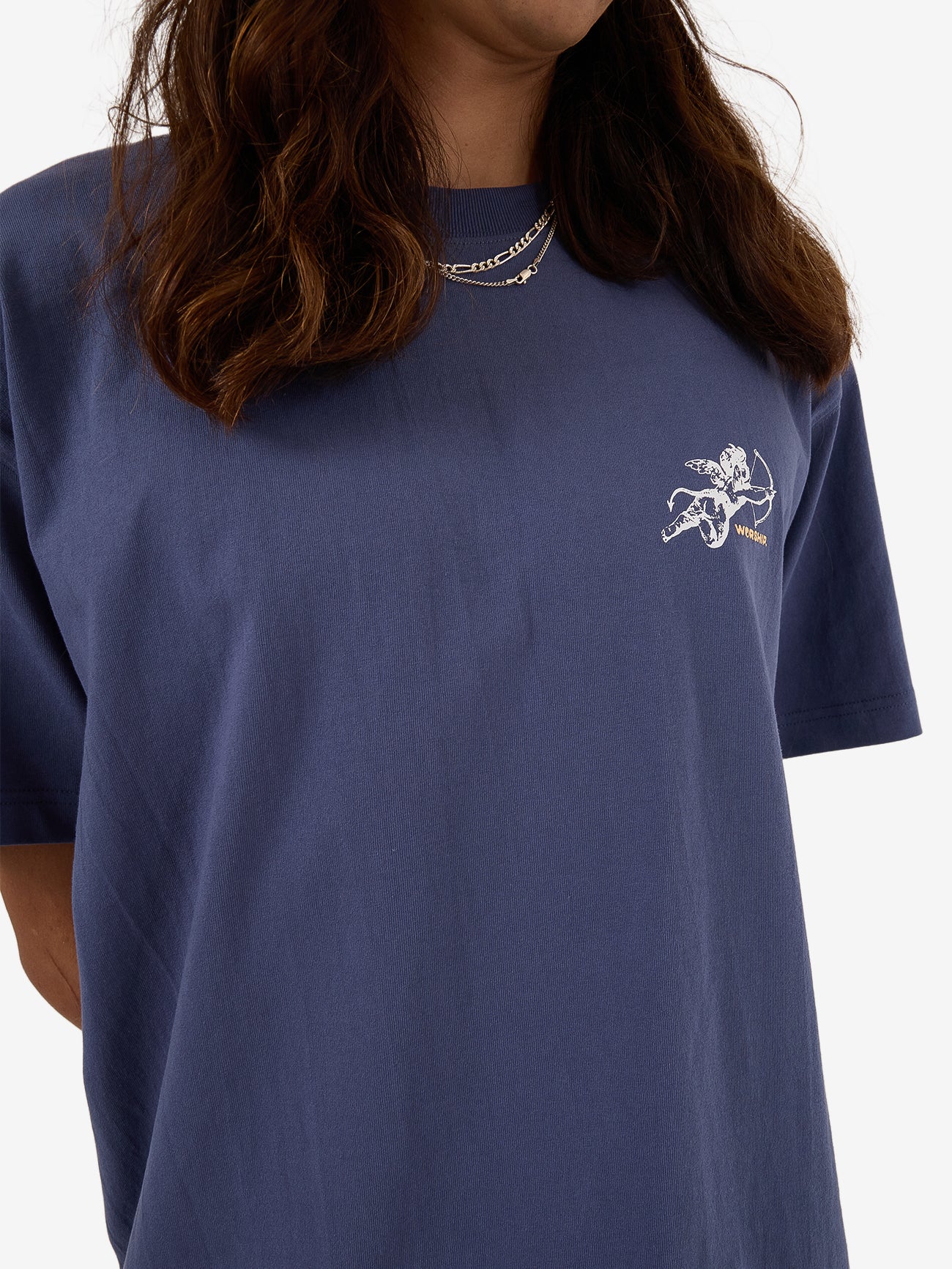 Cherub Tee - Crown Blue XS