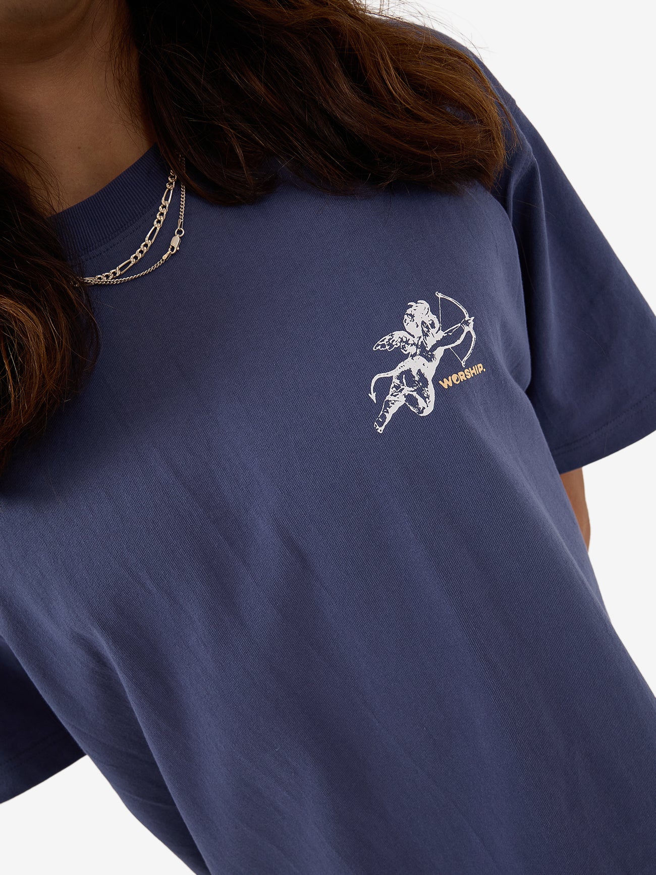 Cherub Tee - Crown Blue XS