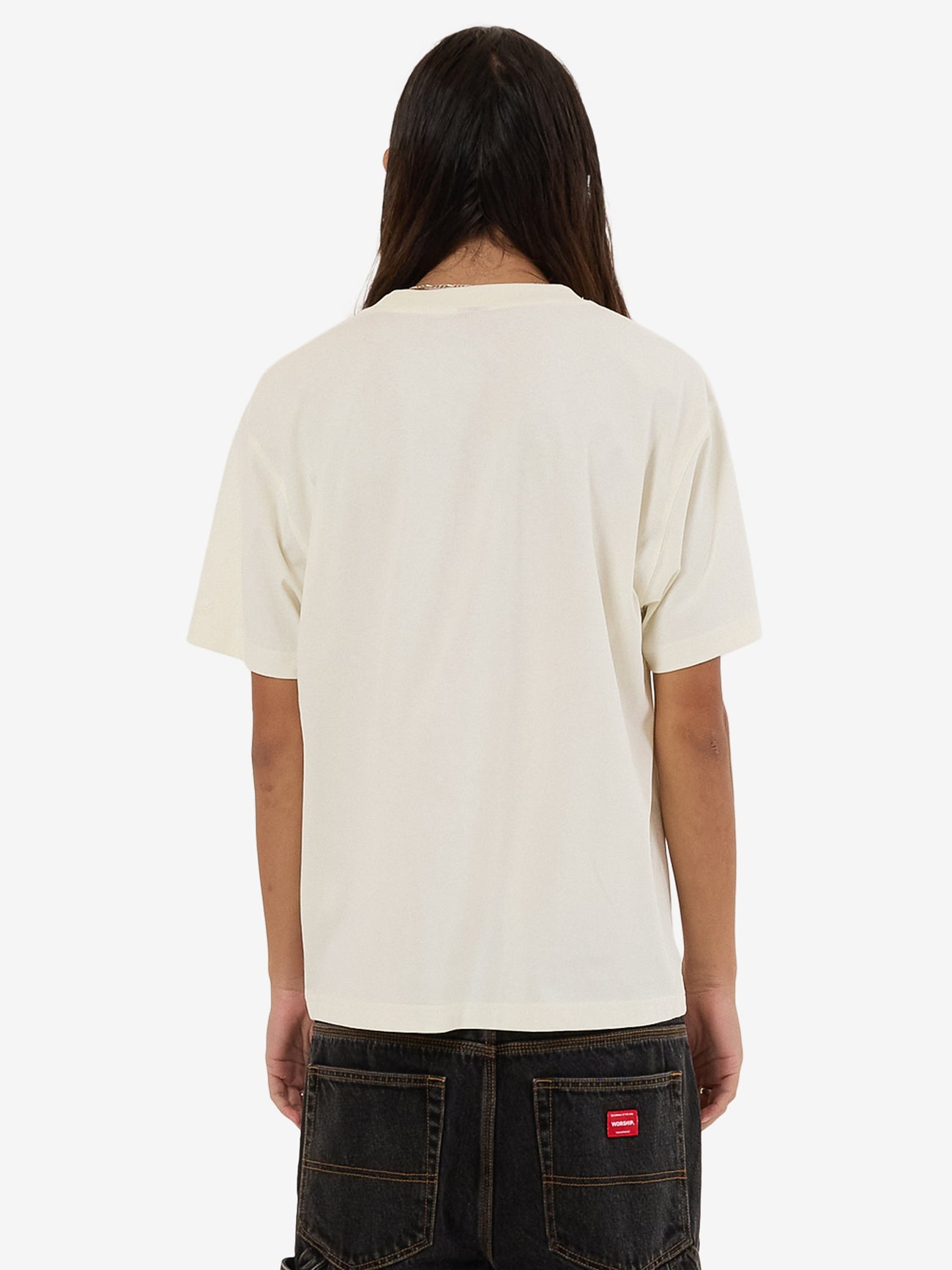 Fateful Fred Tee - Bone XS