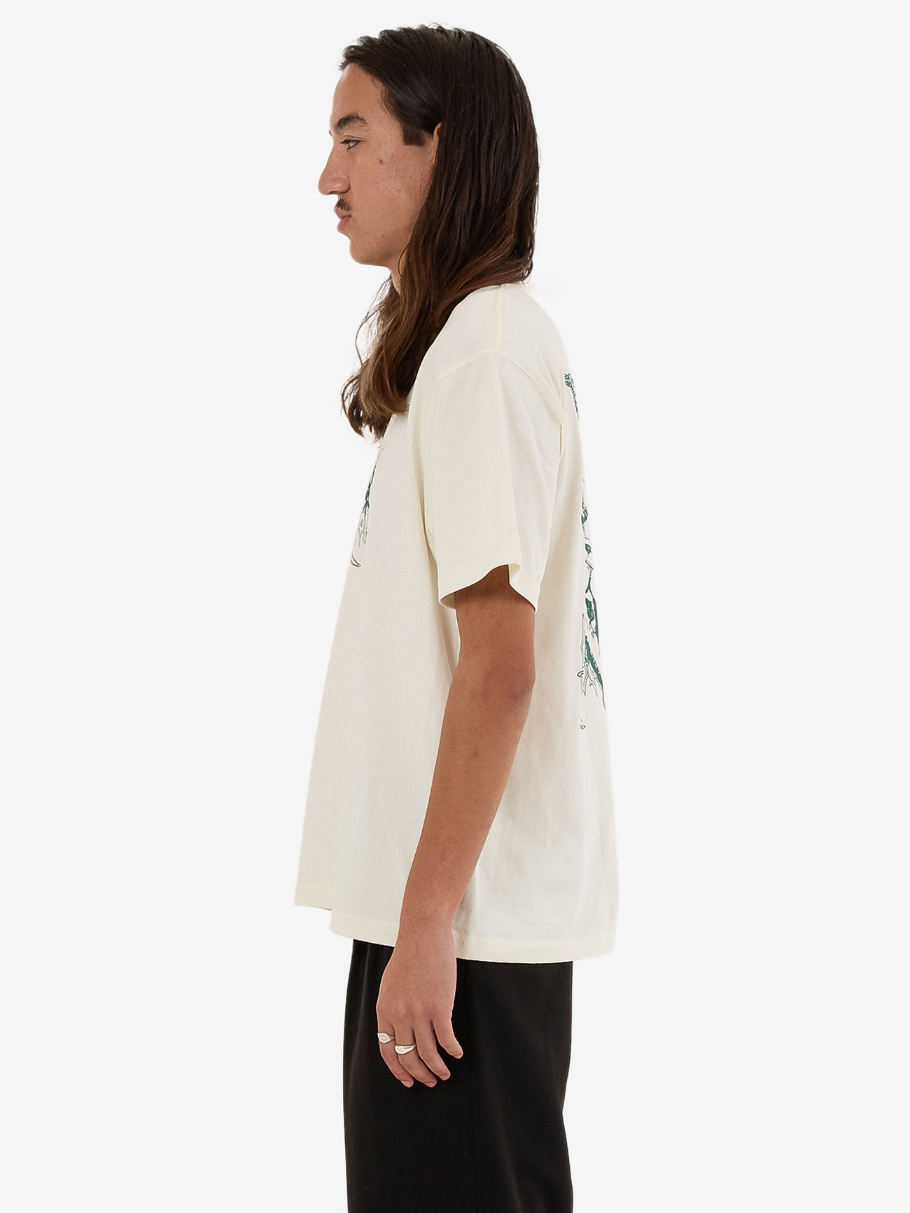 Long Shot Tee - Bone XS