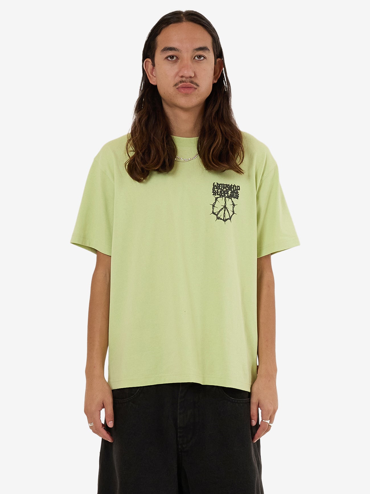 Tuff Stamp Tee - Lime Drop XS