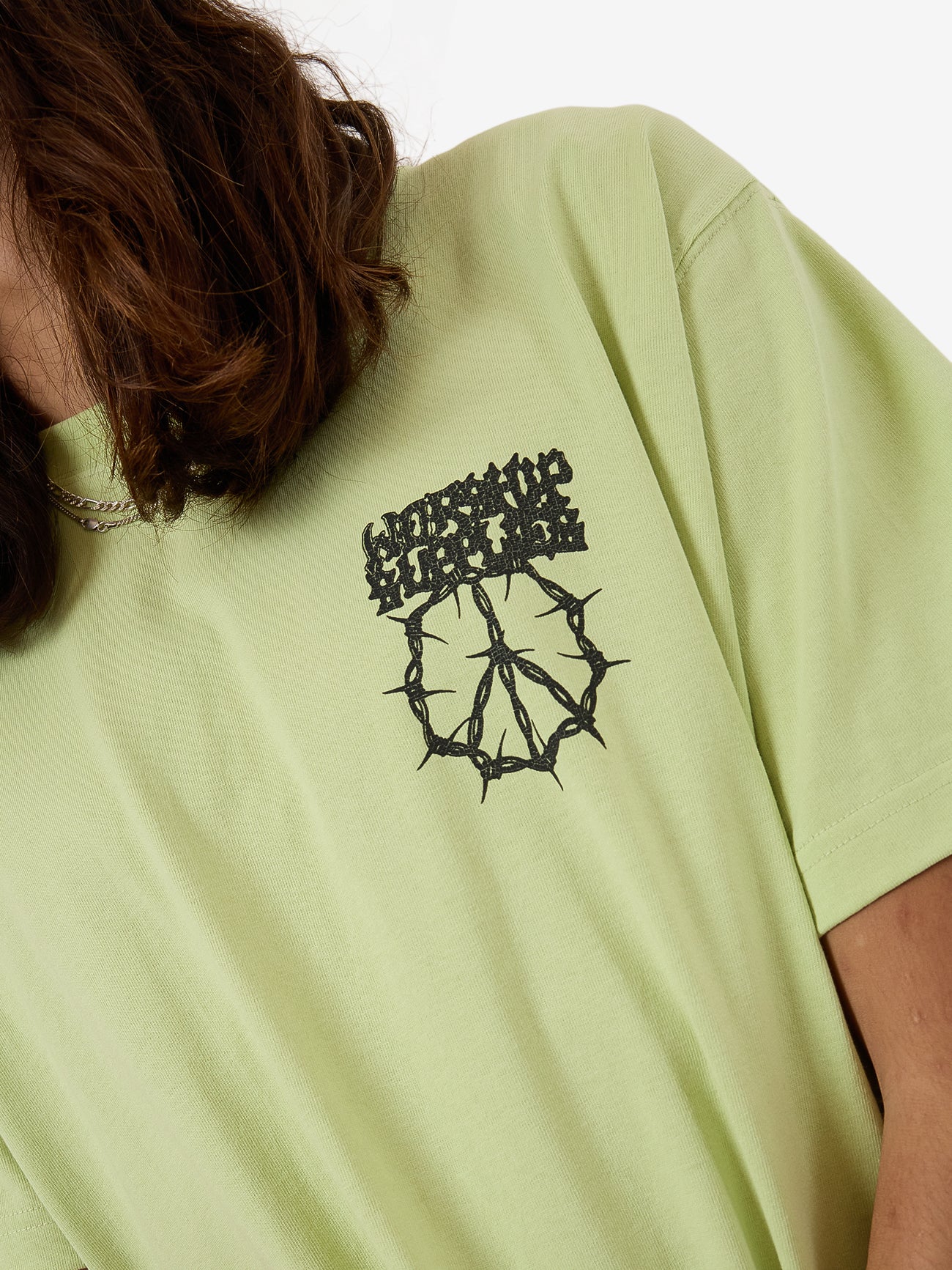 Tuff Stamp Tee - Lime Drop XS