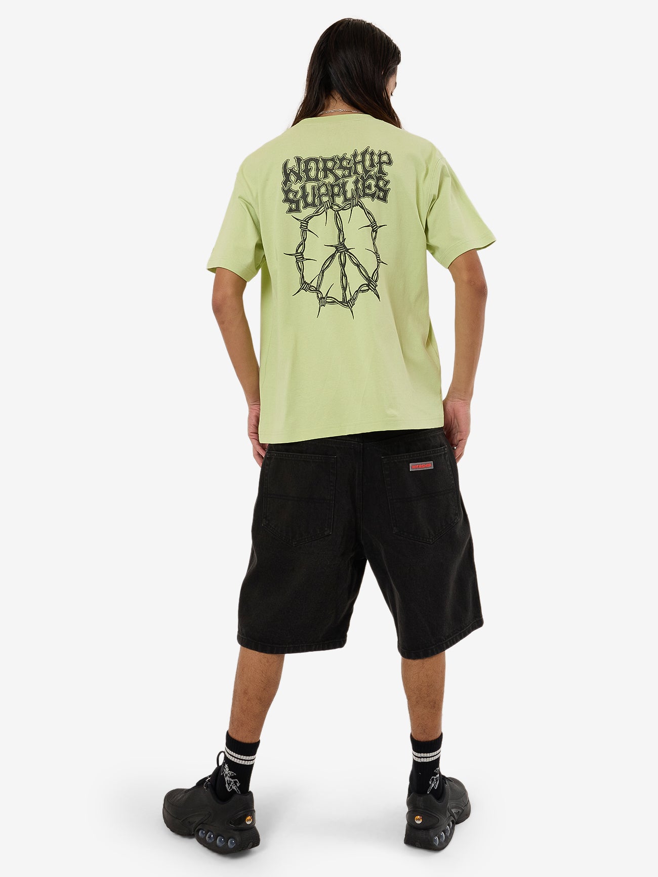 Tuff Stamp Tee - Lime Drop XS