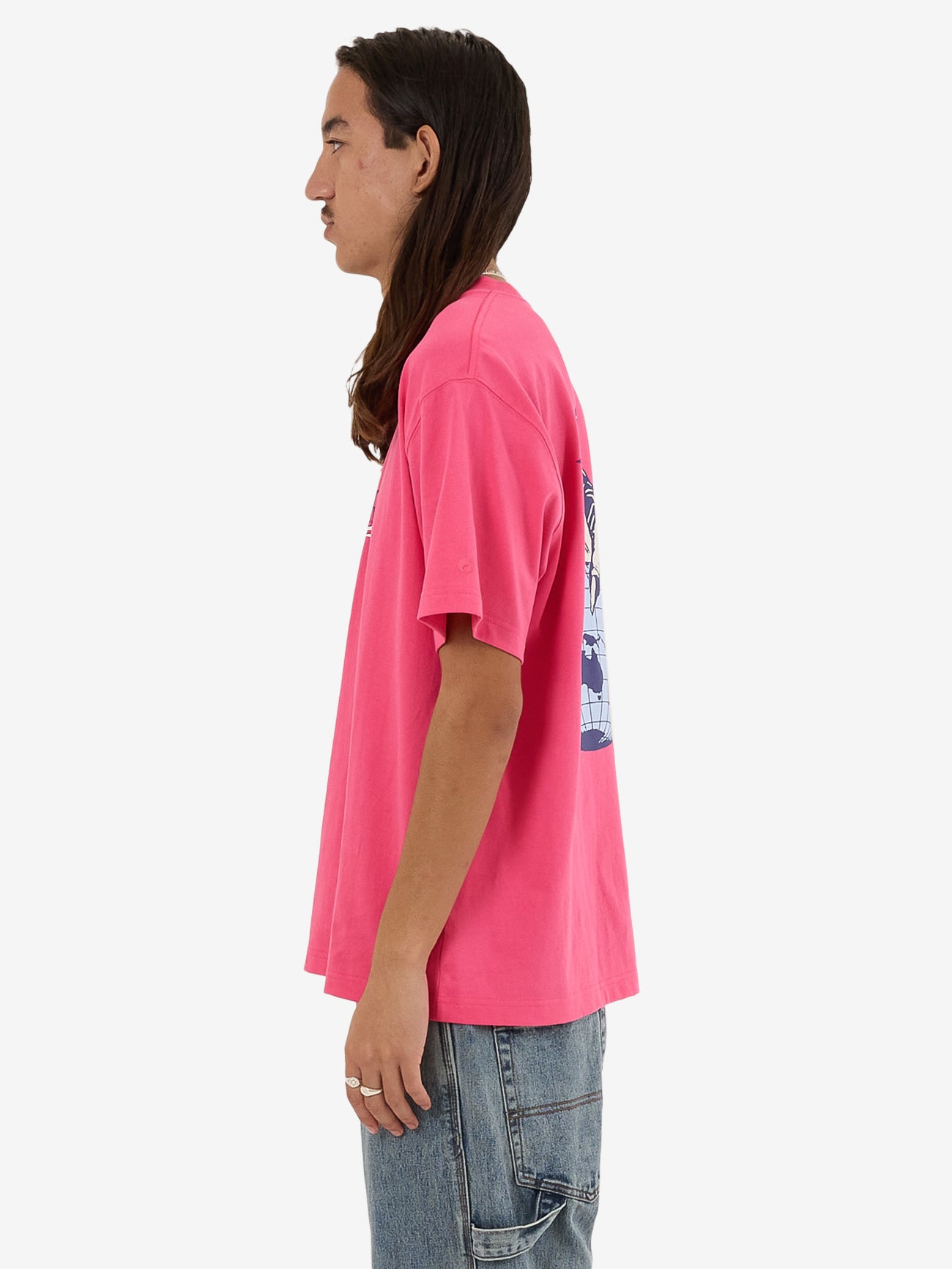 Get A Grip Tee - Magenta XS