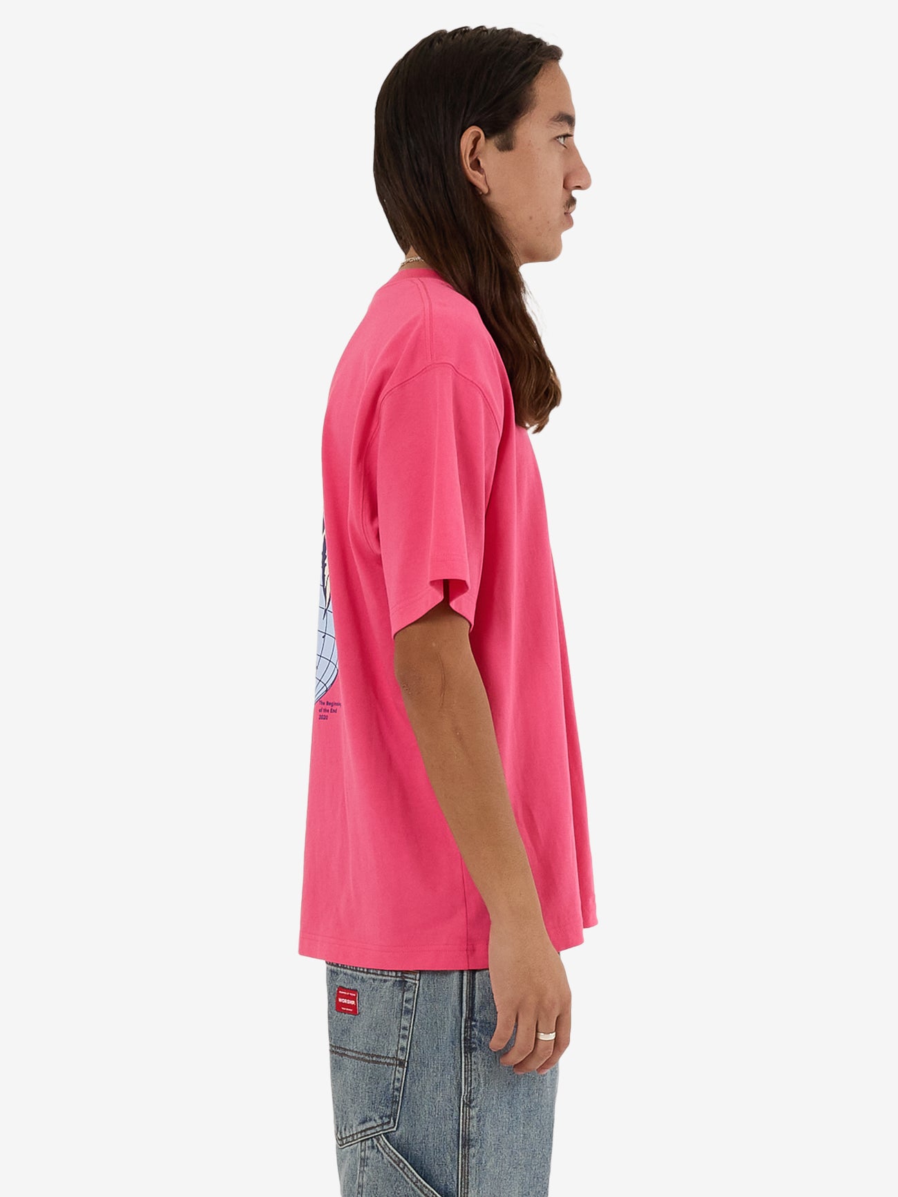 Get A Grip Tee - Magenta XS