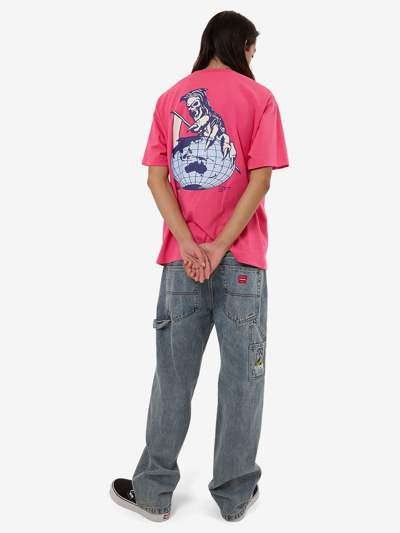 Get A Grip Tee - Magenta XS