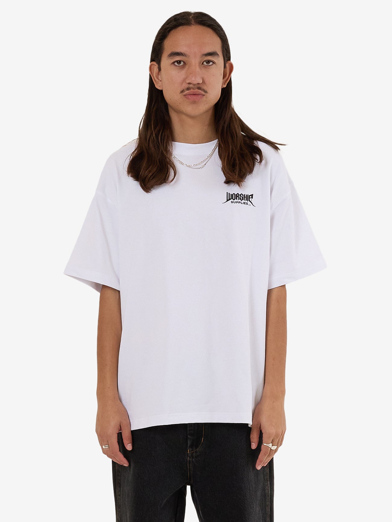 Fantasy Oversize Tee - White XS