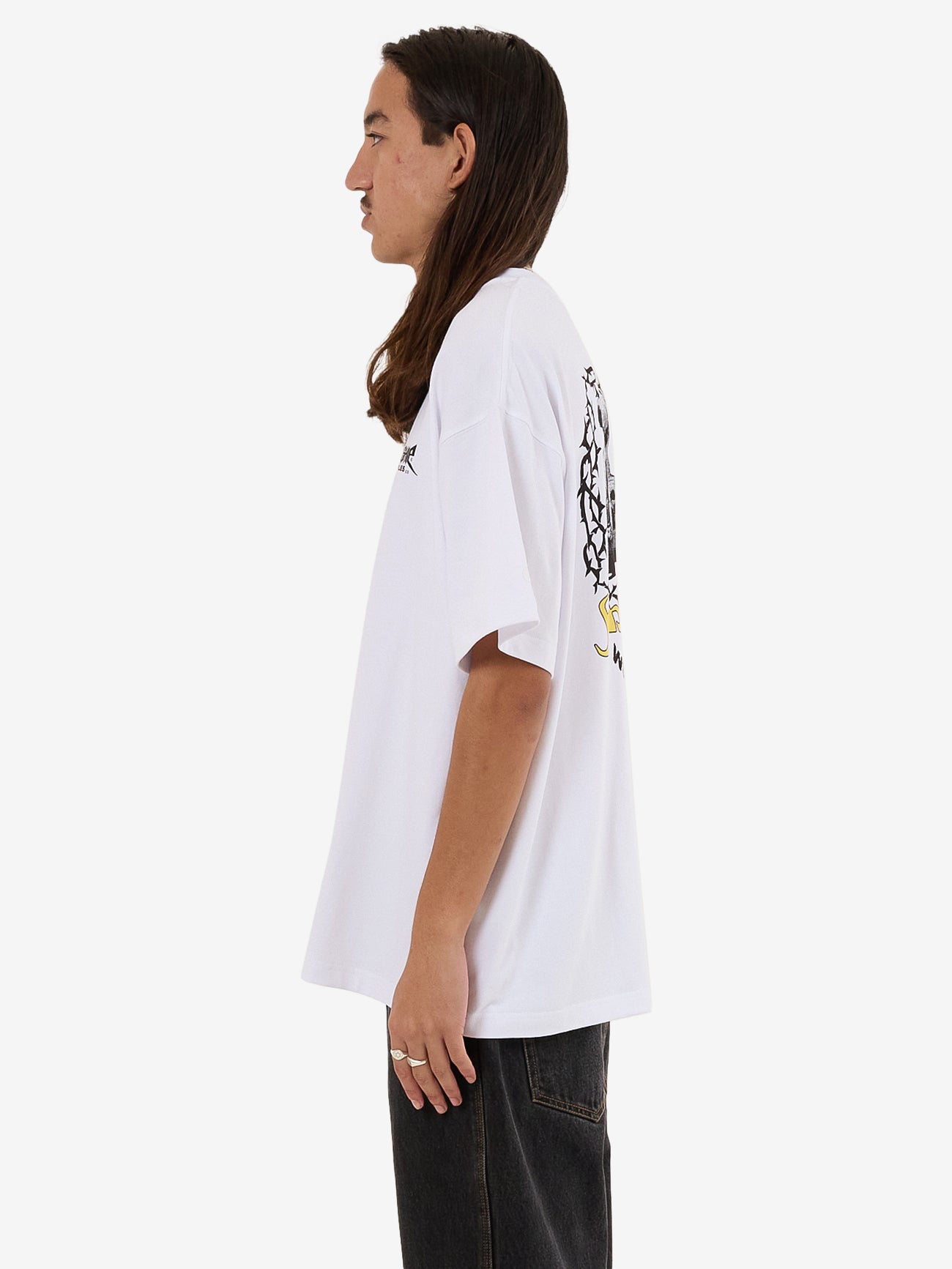 Fantasy Oversize Tee - White XS