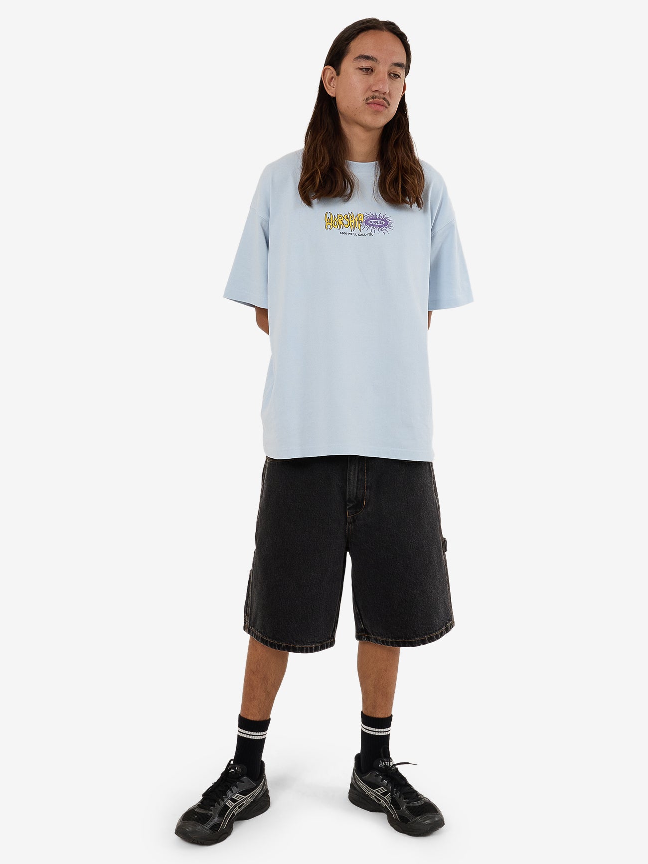 Electra Oversize Tee - Ice Melt XS