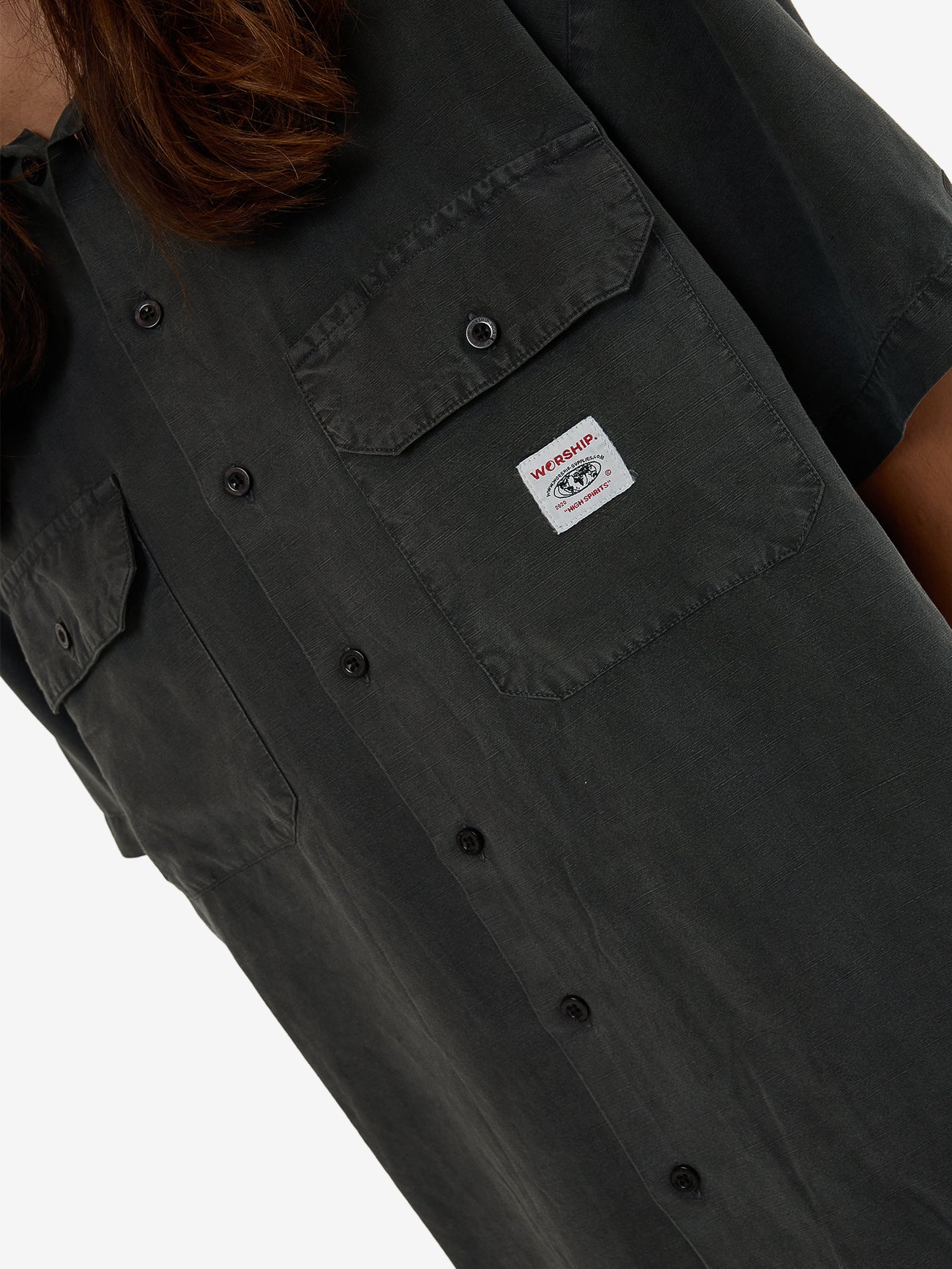 Service Work Shirt - Worn Black XS