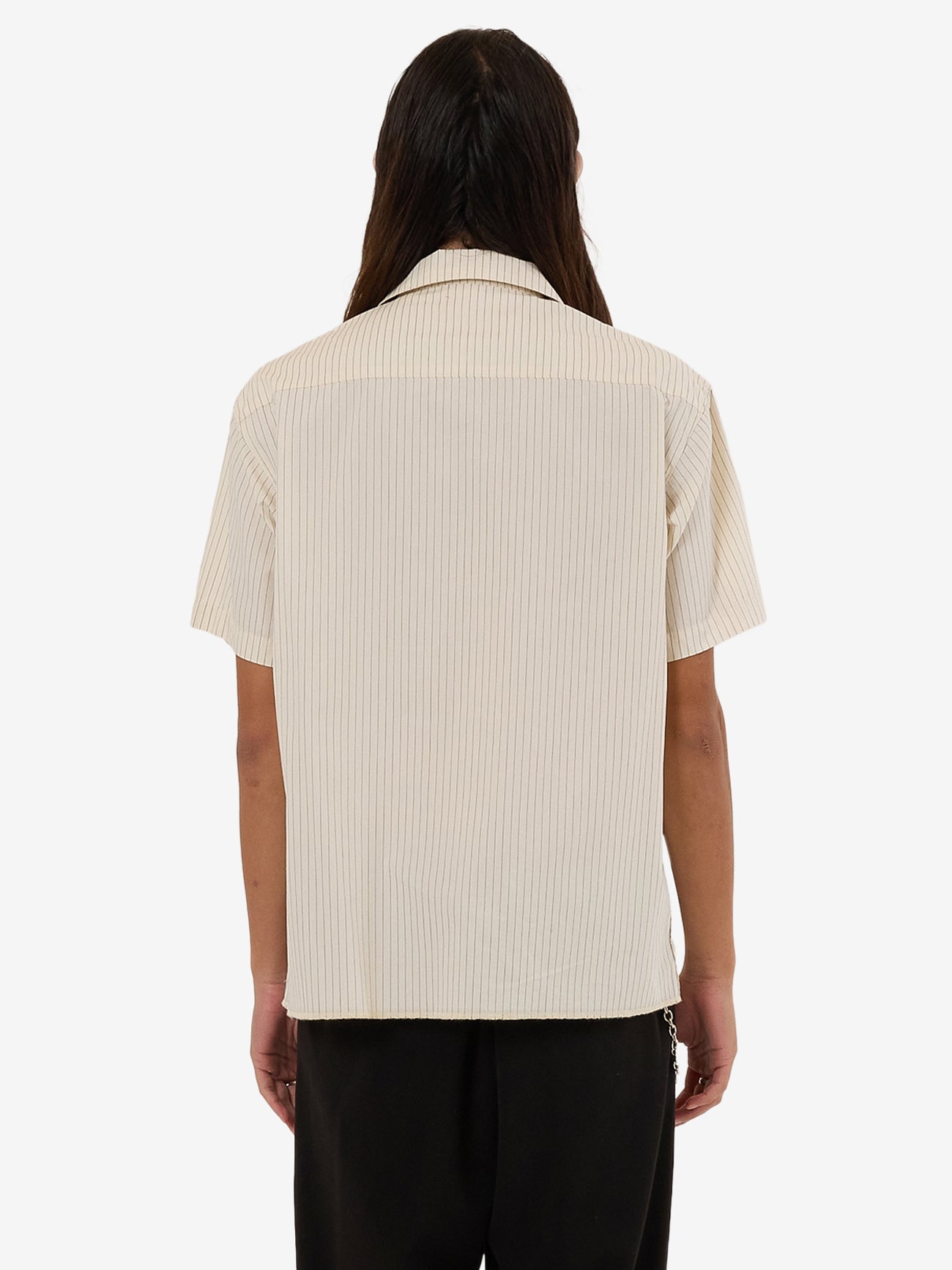 Bistro Short Sleeve Shirt - Bone XS