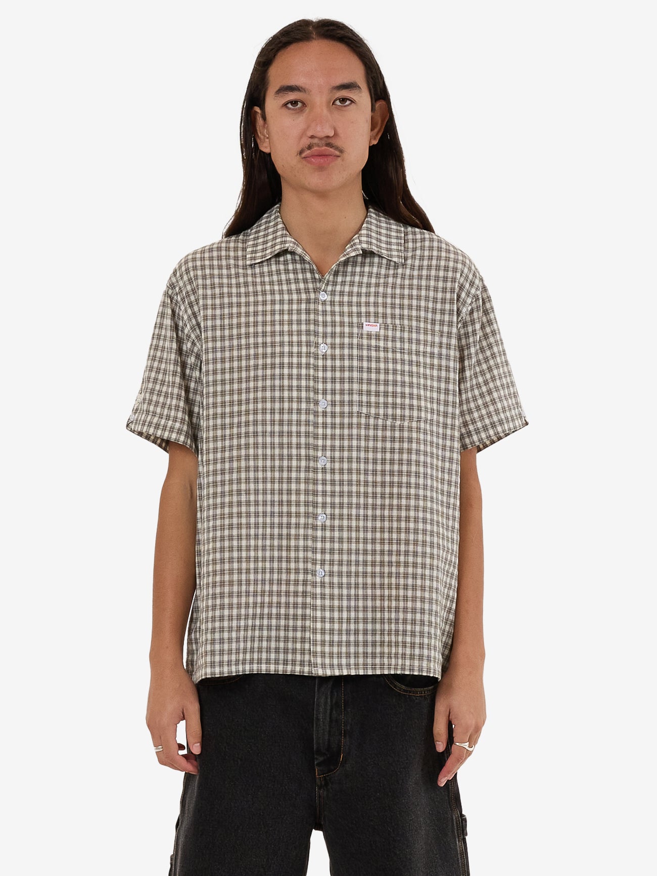 Cherub Short Sleeve Shirt - Jasper Green XS