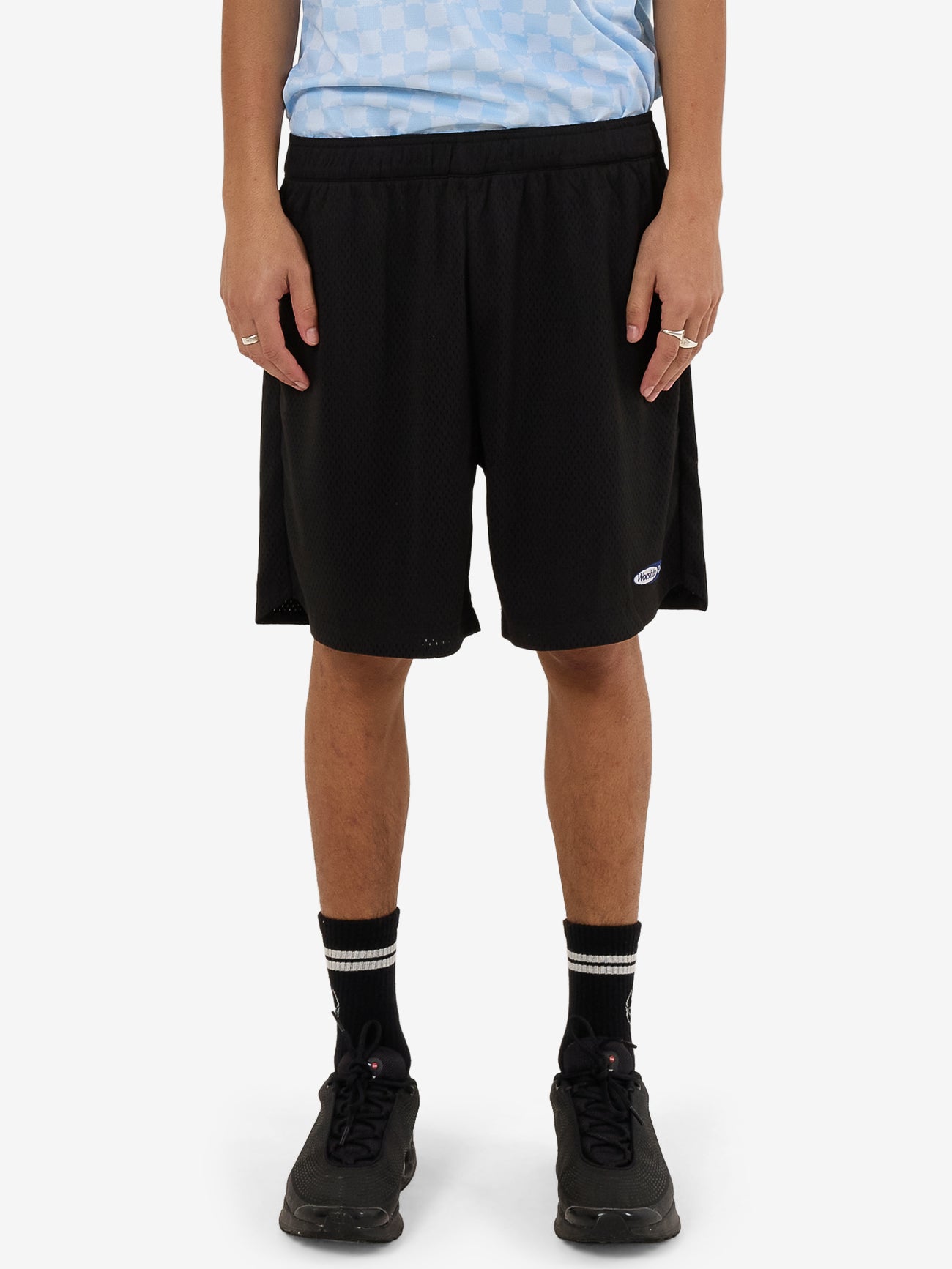 Tripcheck Mesh Short - Black 28