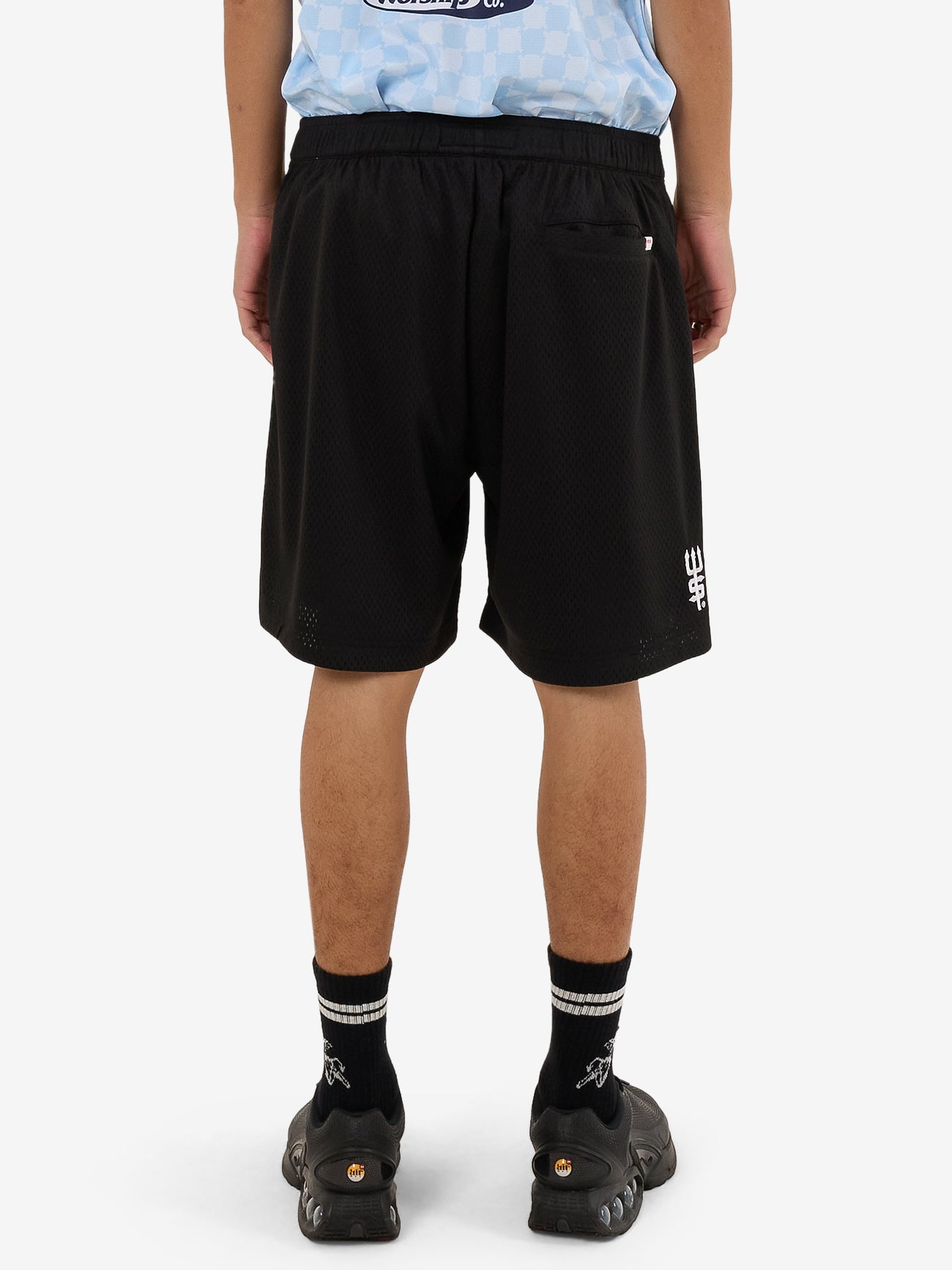 Tripcheck Mesh Short - Black 28