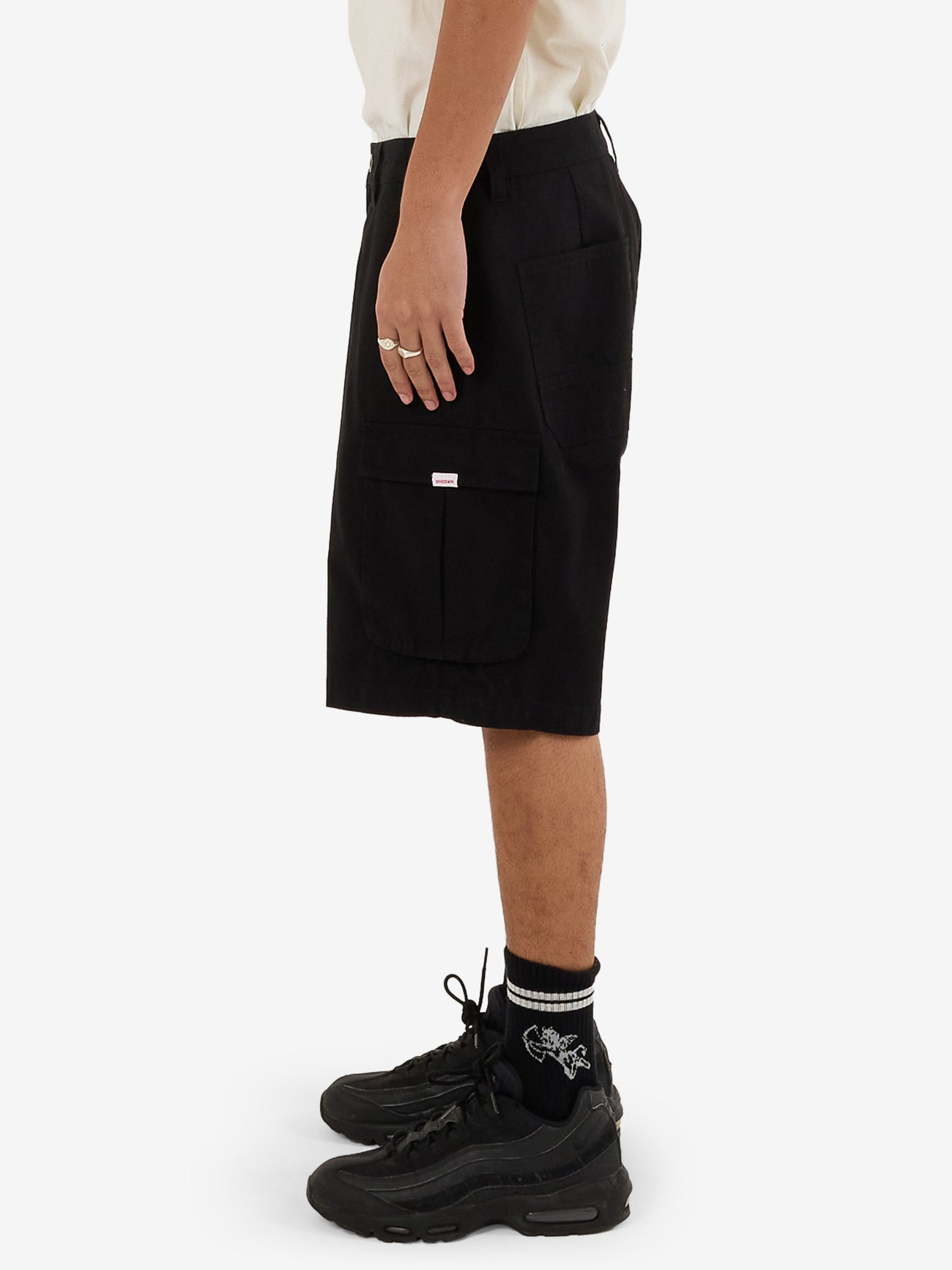 Prequil Cargo Short - Black 28