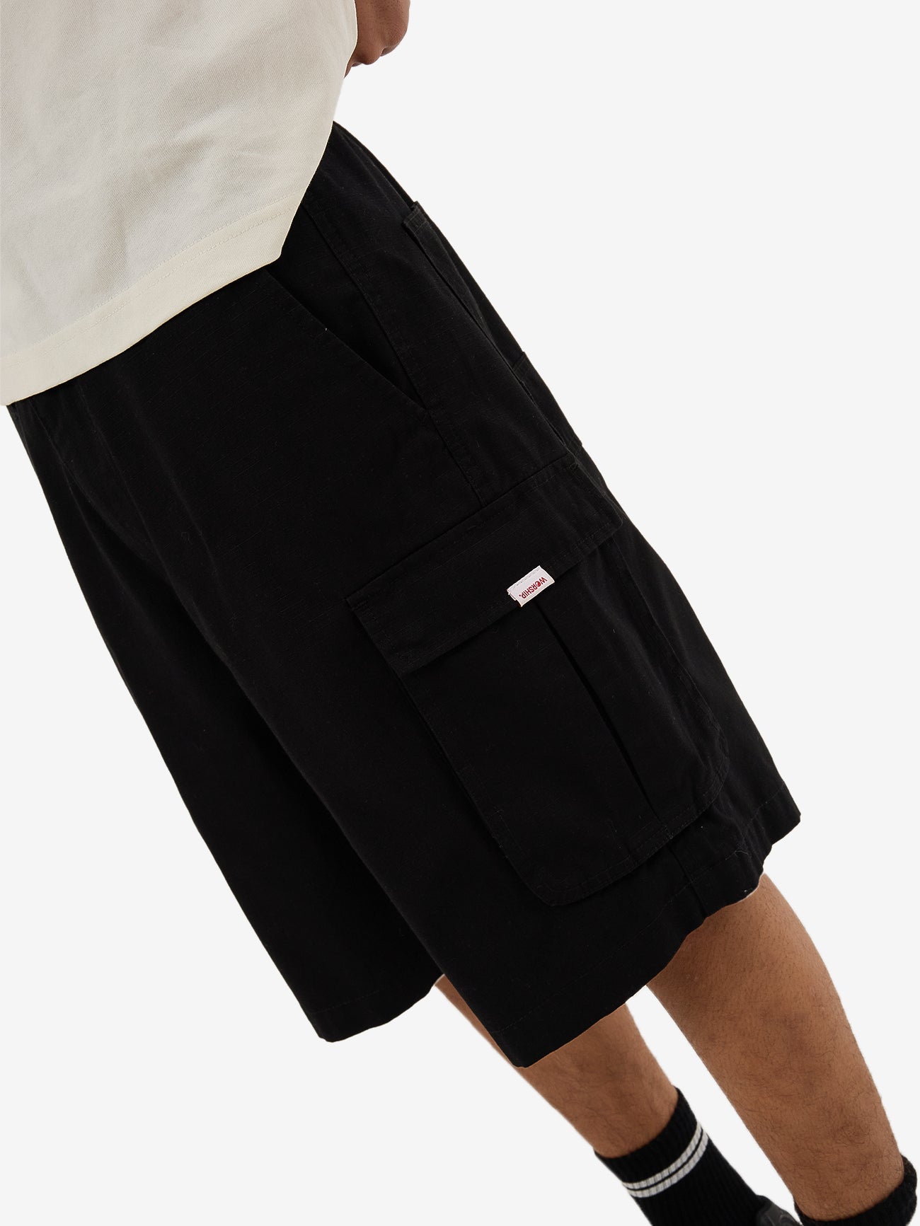 Prequil Cargo Short - Black 28