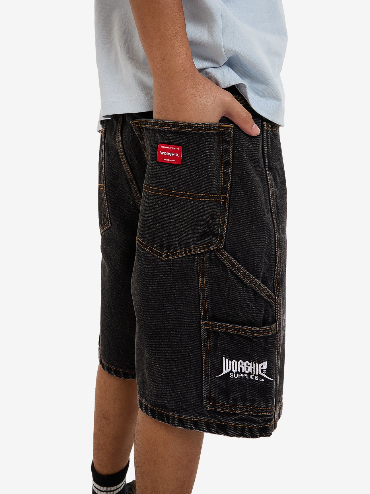 Nucore Carpenter Short - Black Rinse 26