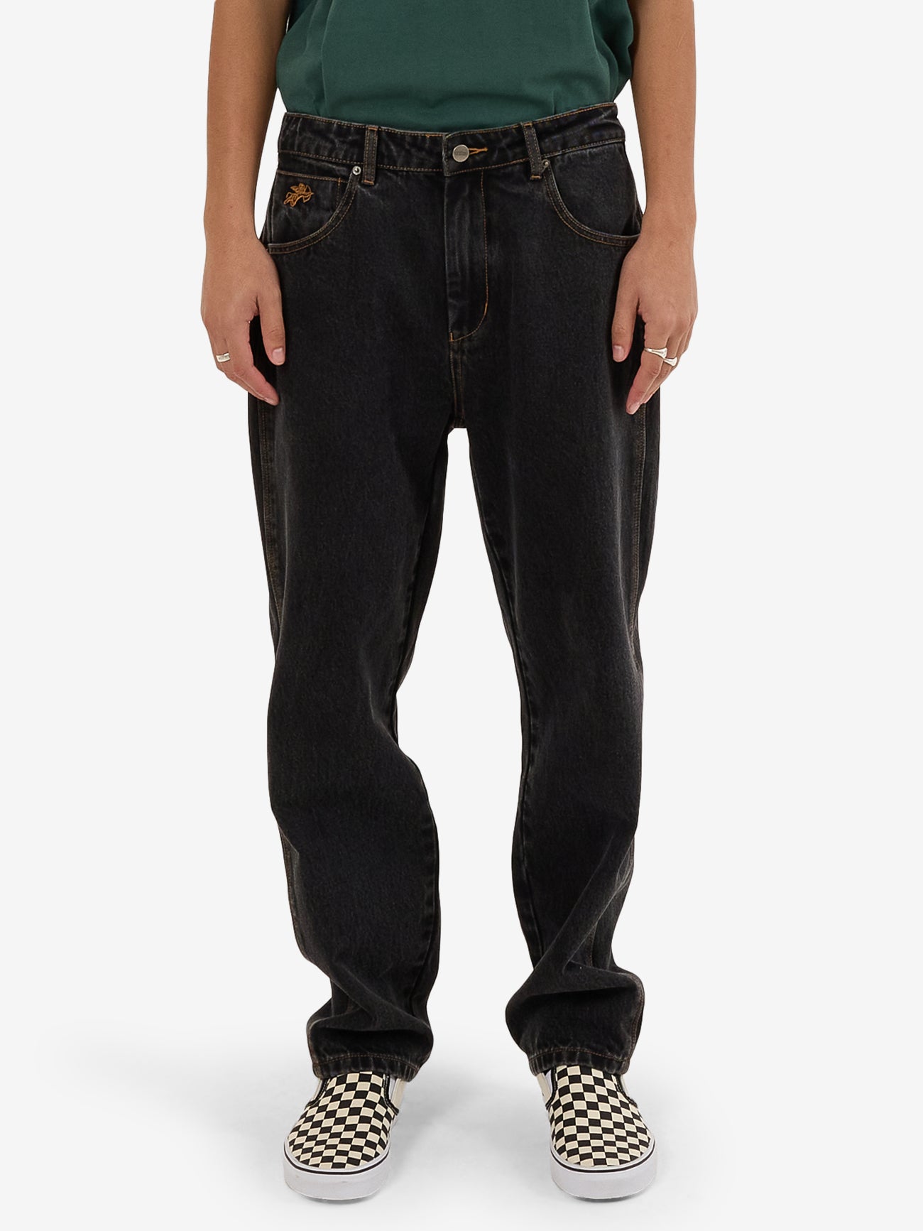 Lounger Jean - Black Rinse 26