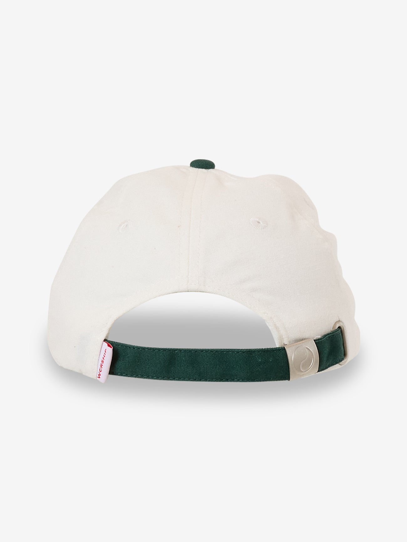 Slicer 6 Panel Hat - Cream - Bistro Green One Size