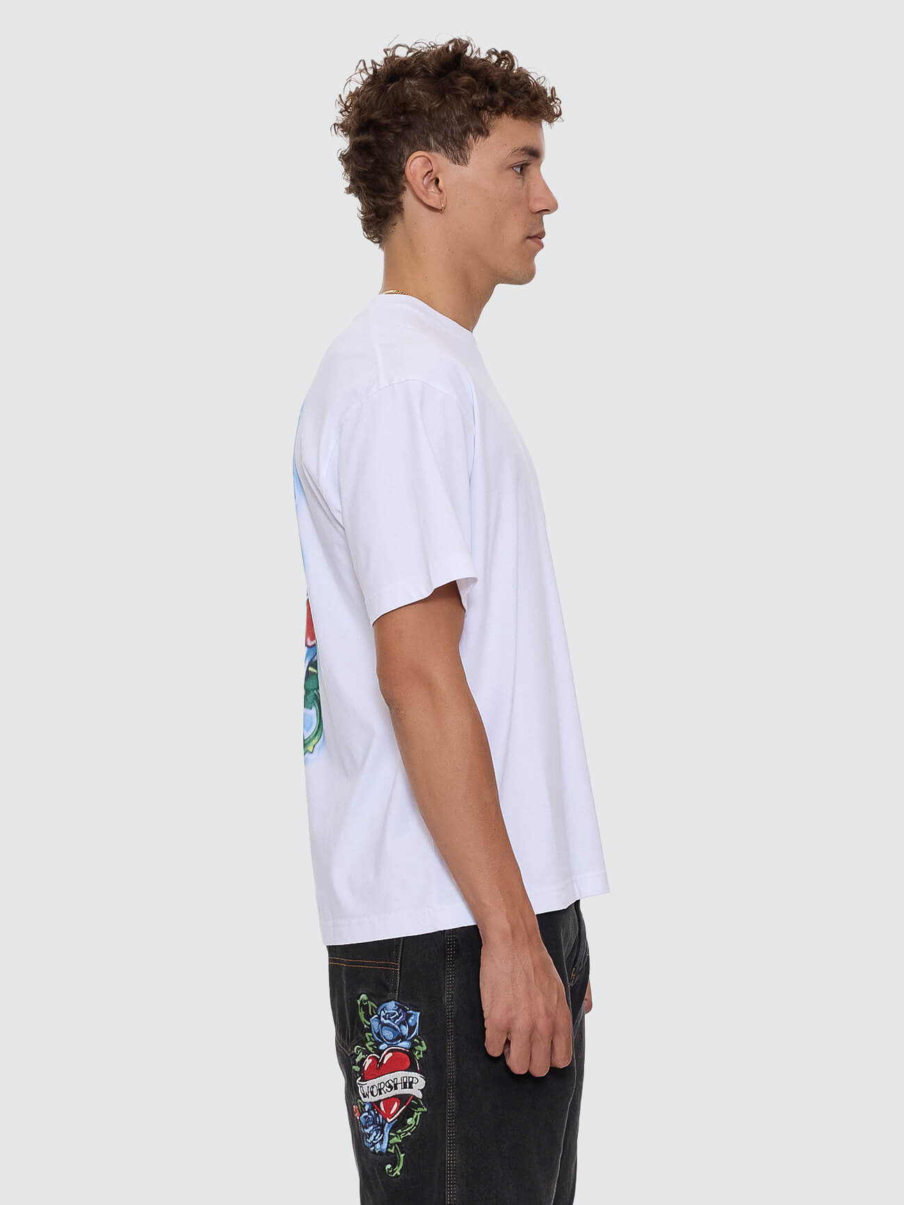 No Ragrets Regular Fit Tee - White