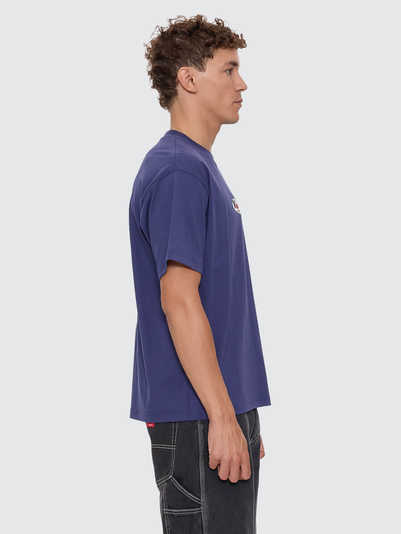 Glazed And Confused Regular Fit Tee - Medieval Blue
