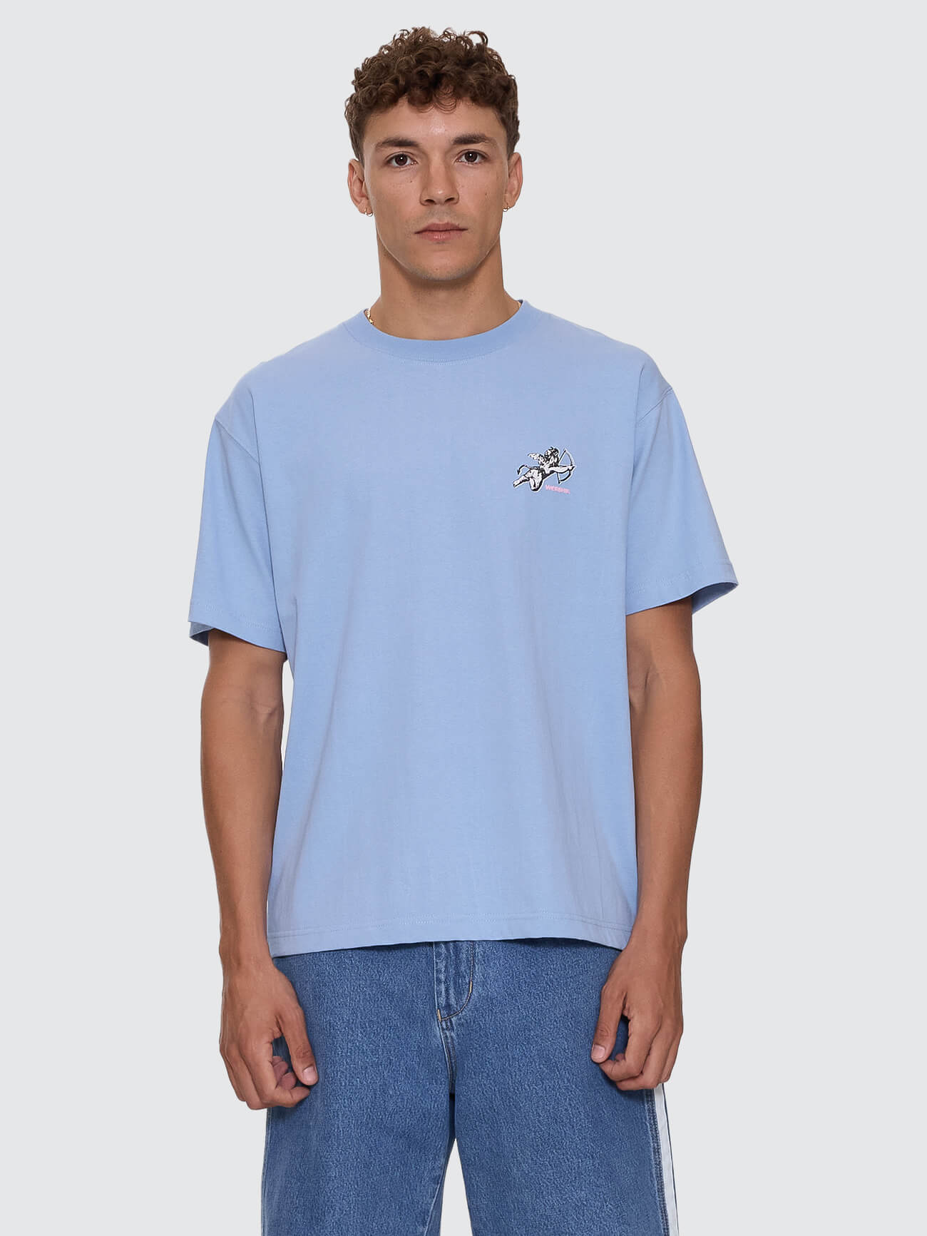 Cherub Regular Fit Tee - Bell Air Blue