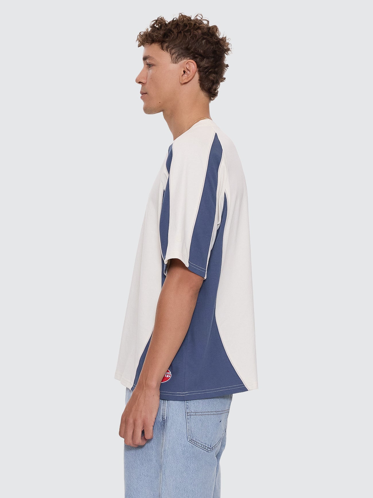 Laps Panel Oversize Raglan Tee - Zine