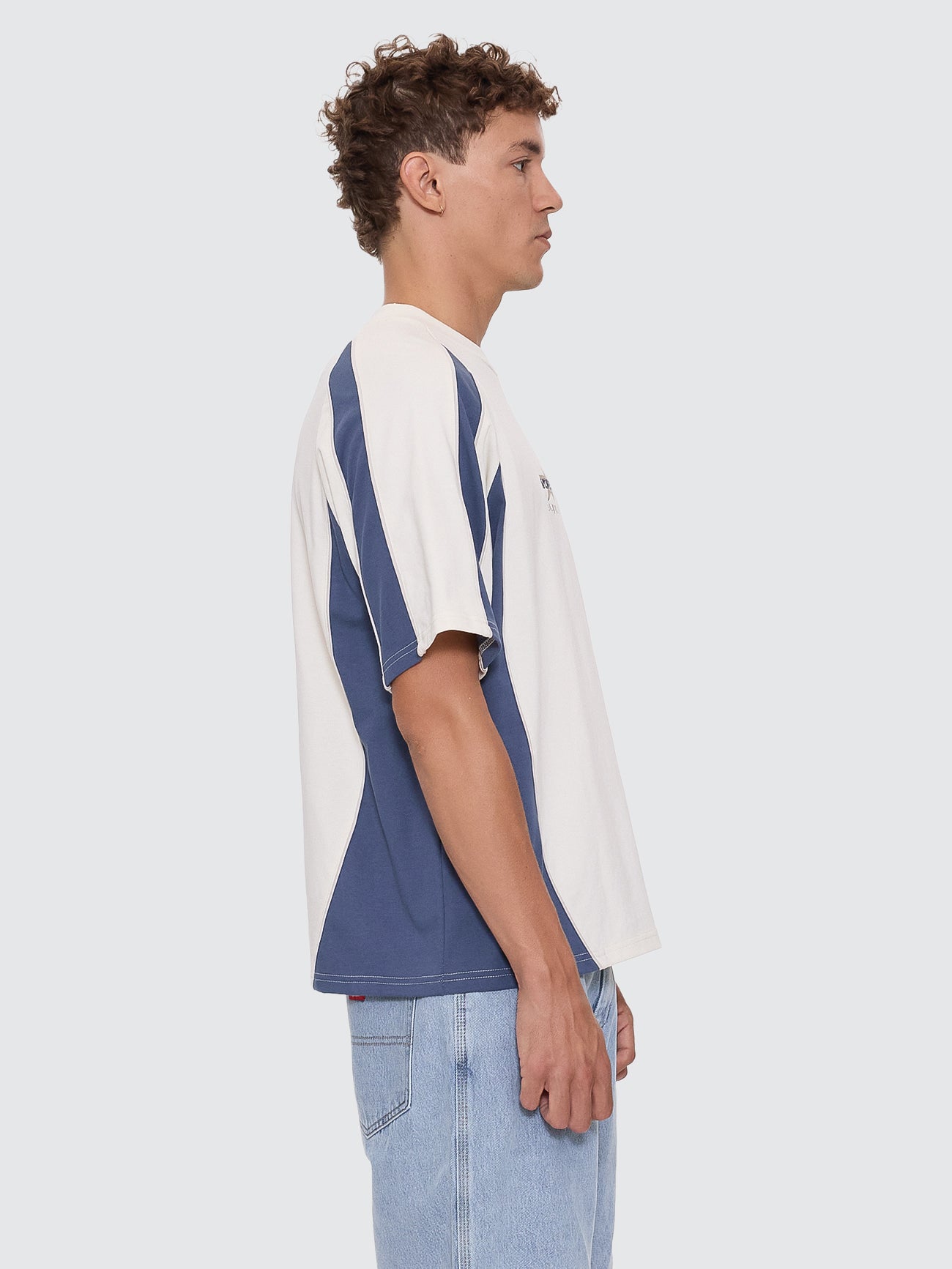 Laps Panel Oversize Raglan Tee - Zine