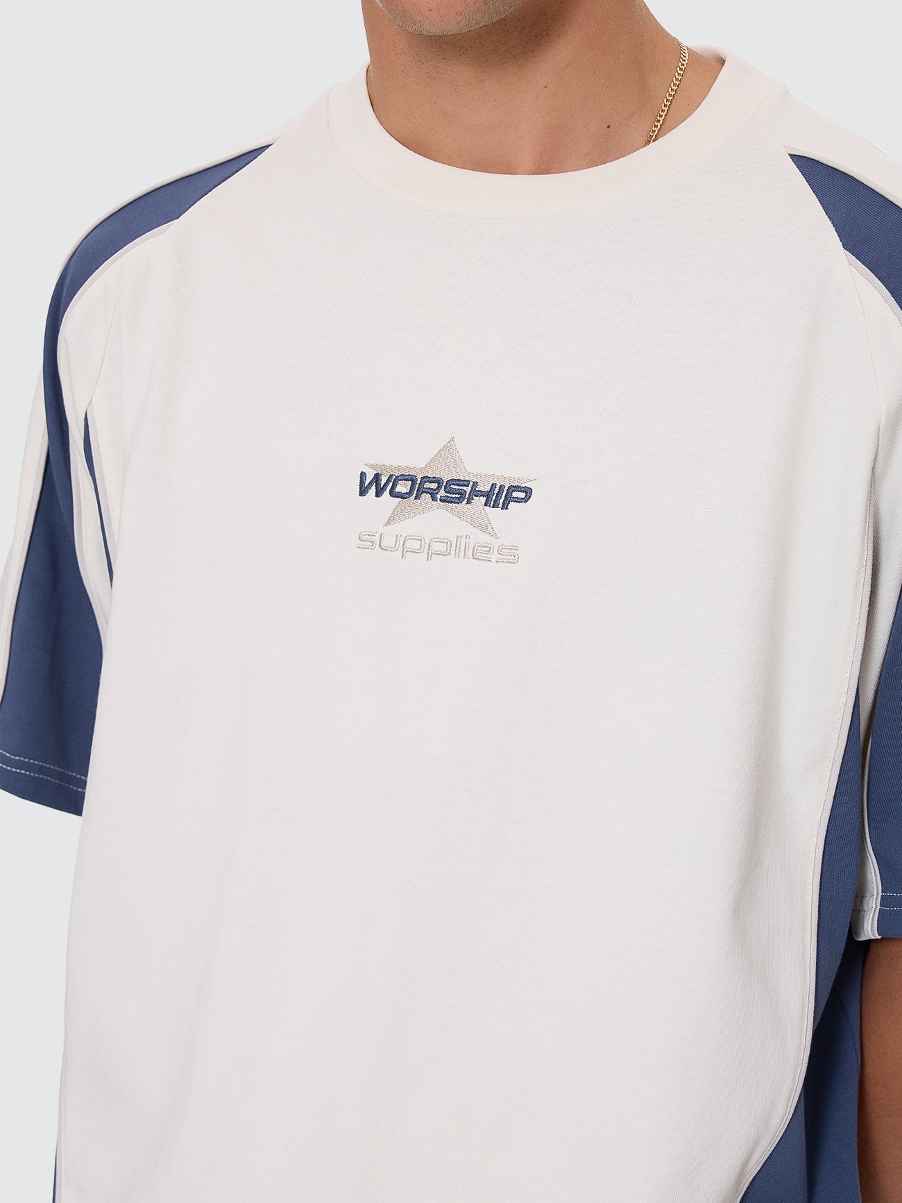 Laps Panel Oversize Raglan Tee - Zine