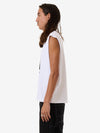 Monty Muscle Tee - White XS