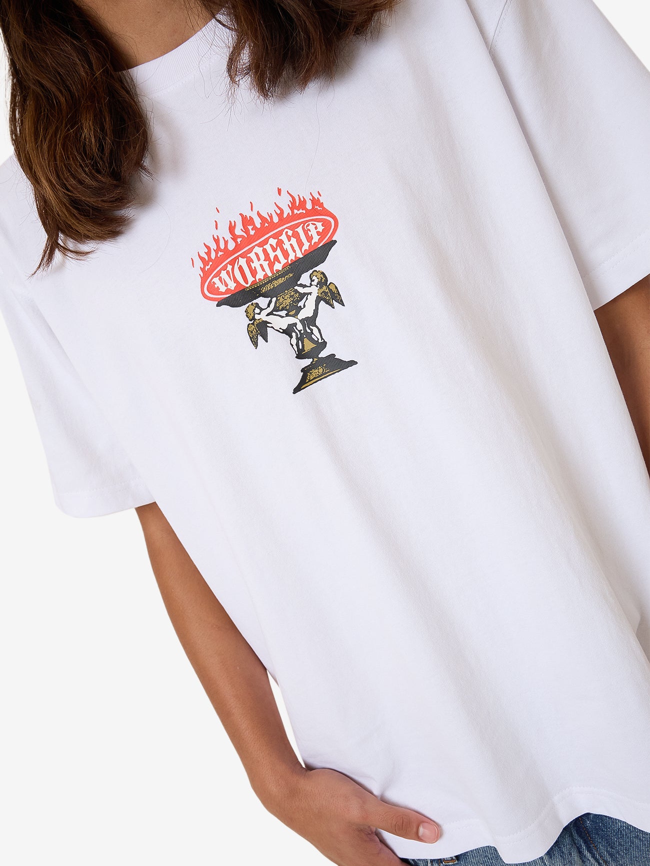 Chalice Tee - White XS