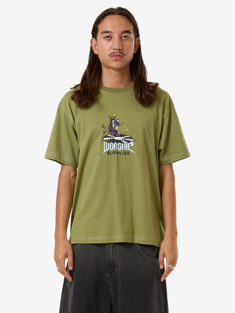 Sourcery Tee - Iguana Green XS