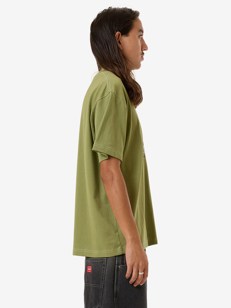 Sourcery Tee - Iguana Green XS