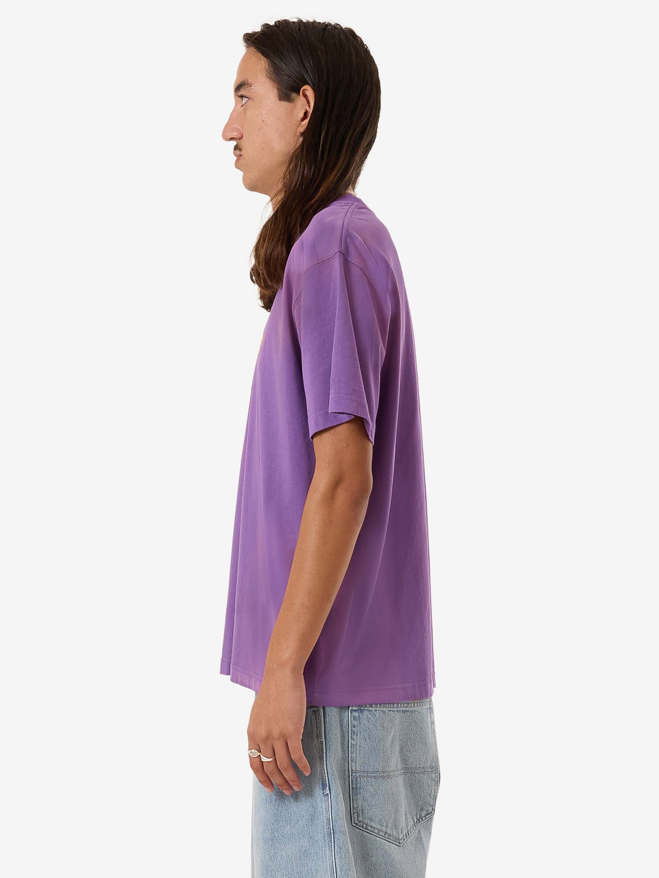 Floater Vintage Tee - Prism Violet Fade XS