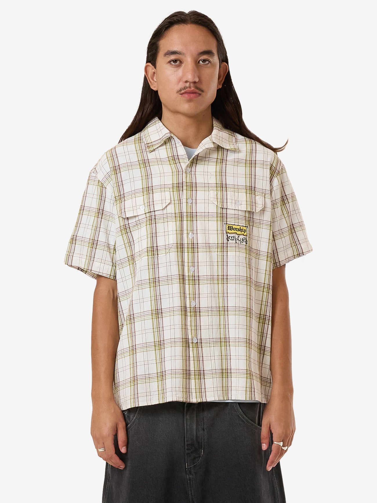 Toot Short Sleeve Shirt - Bone XS