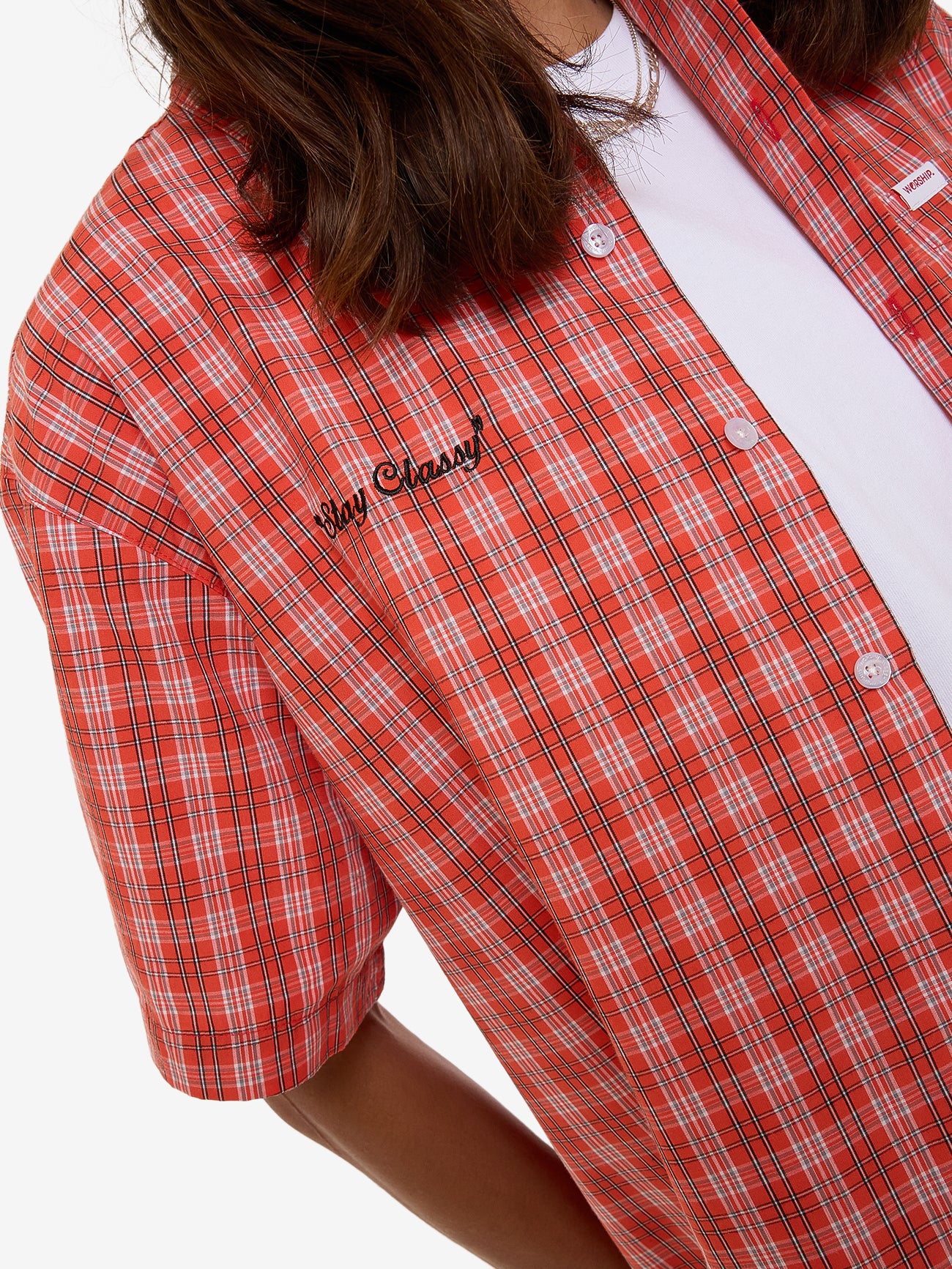 All Class Short Sleeve Shirt - Cherry Tomato XS