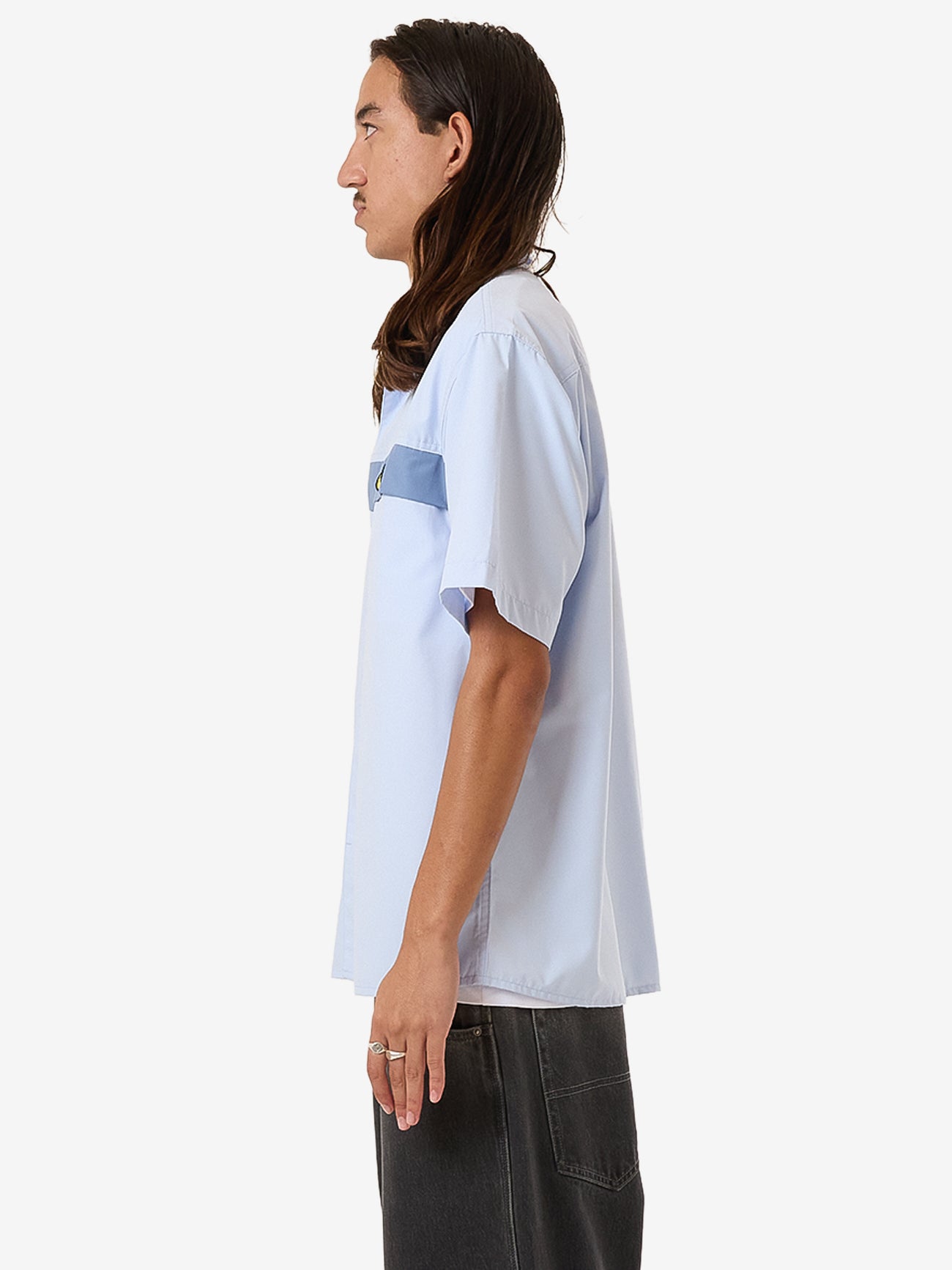 Mania Short Sleeve Shirt - Ice Melt XS