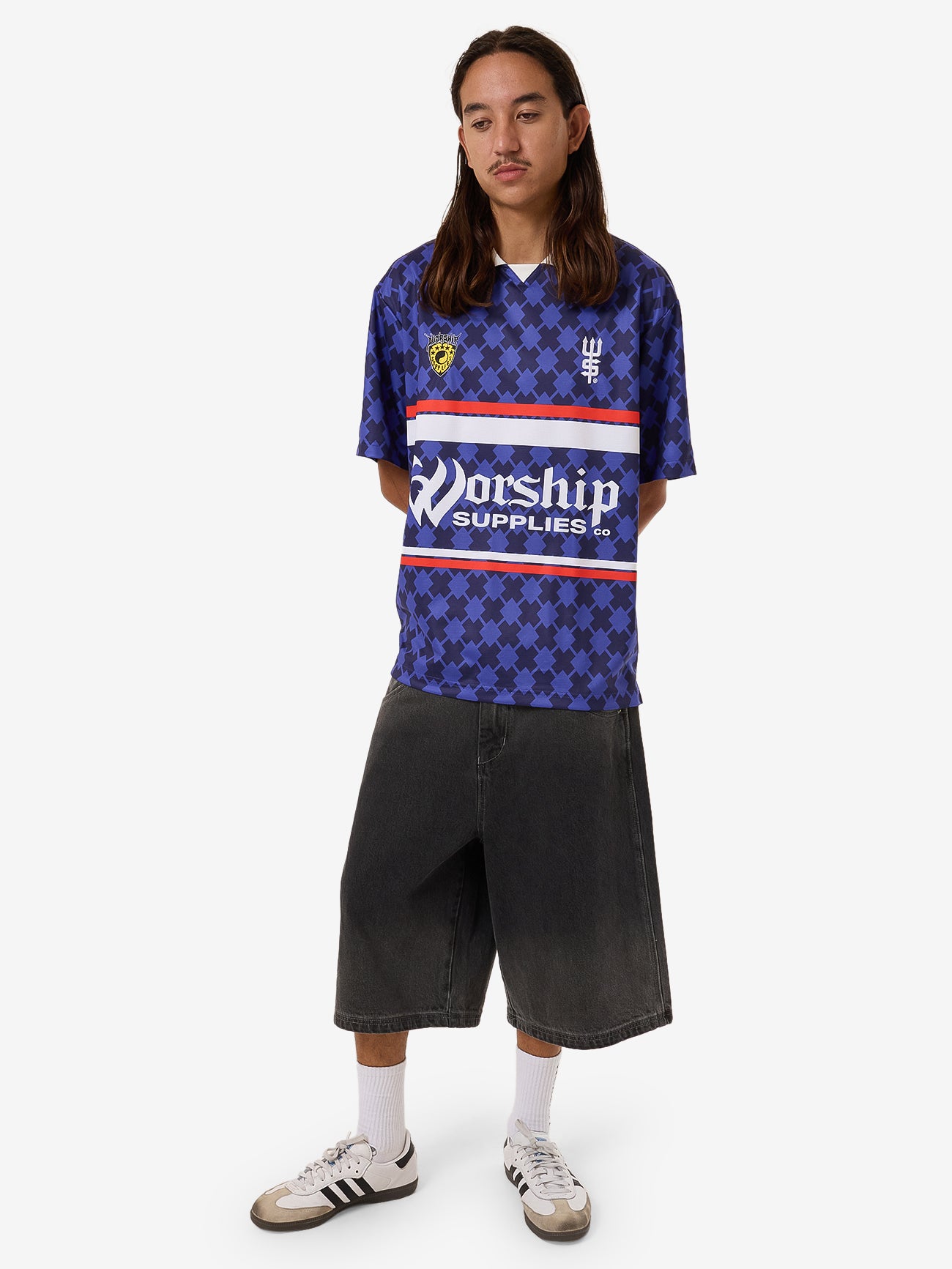 Offside Football Jersey - Blue Depths XS