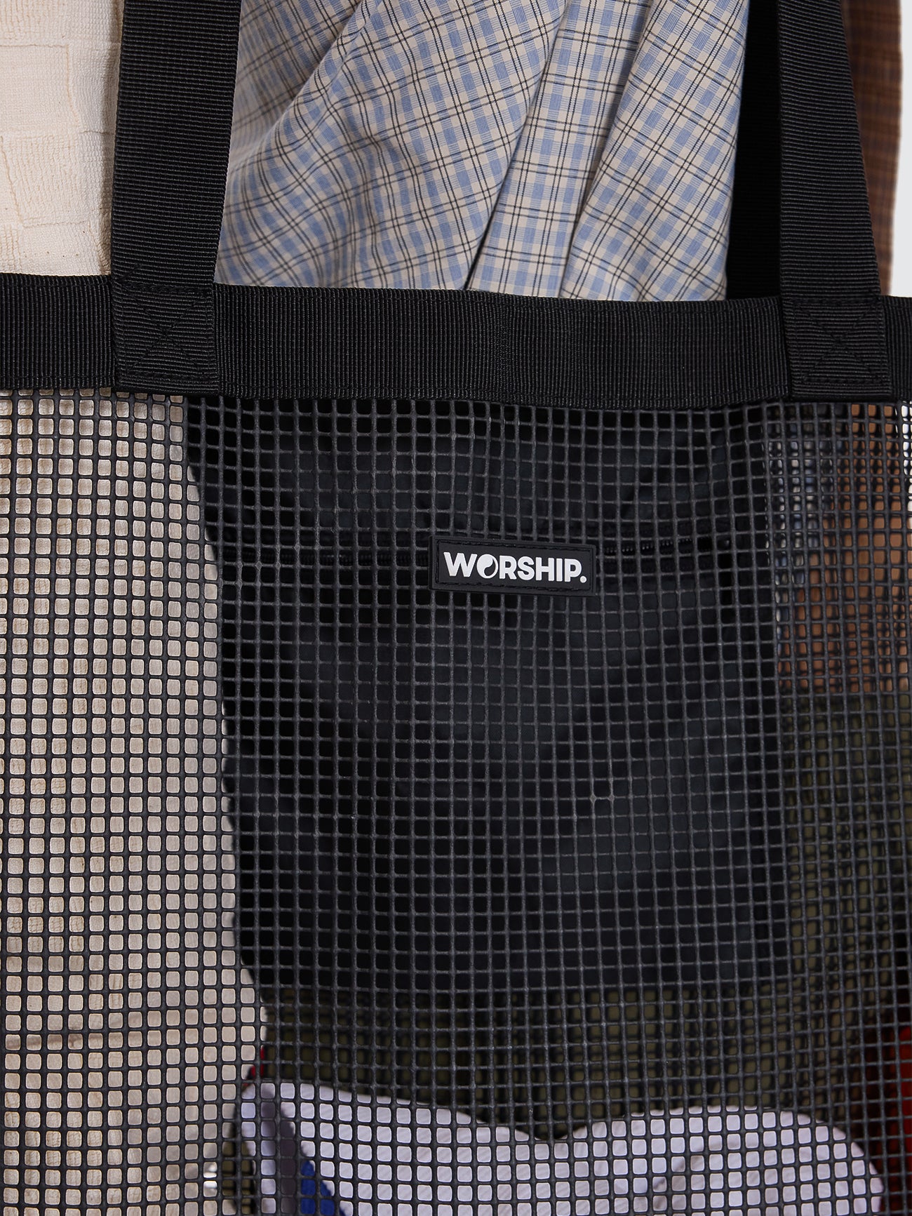 Mesh Beach Carry Bag - Black