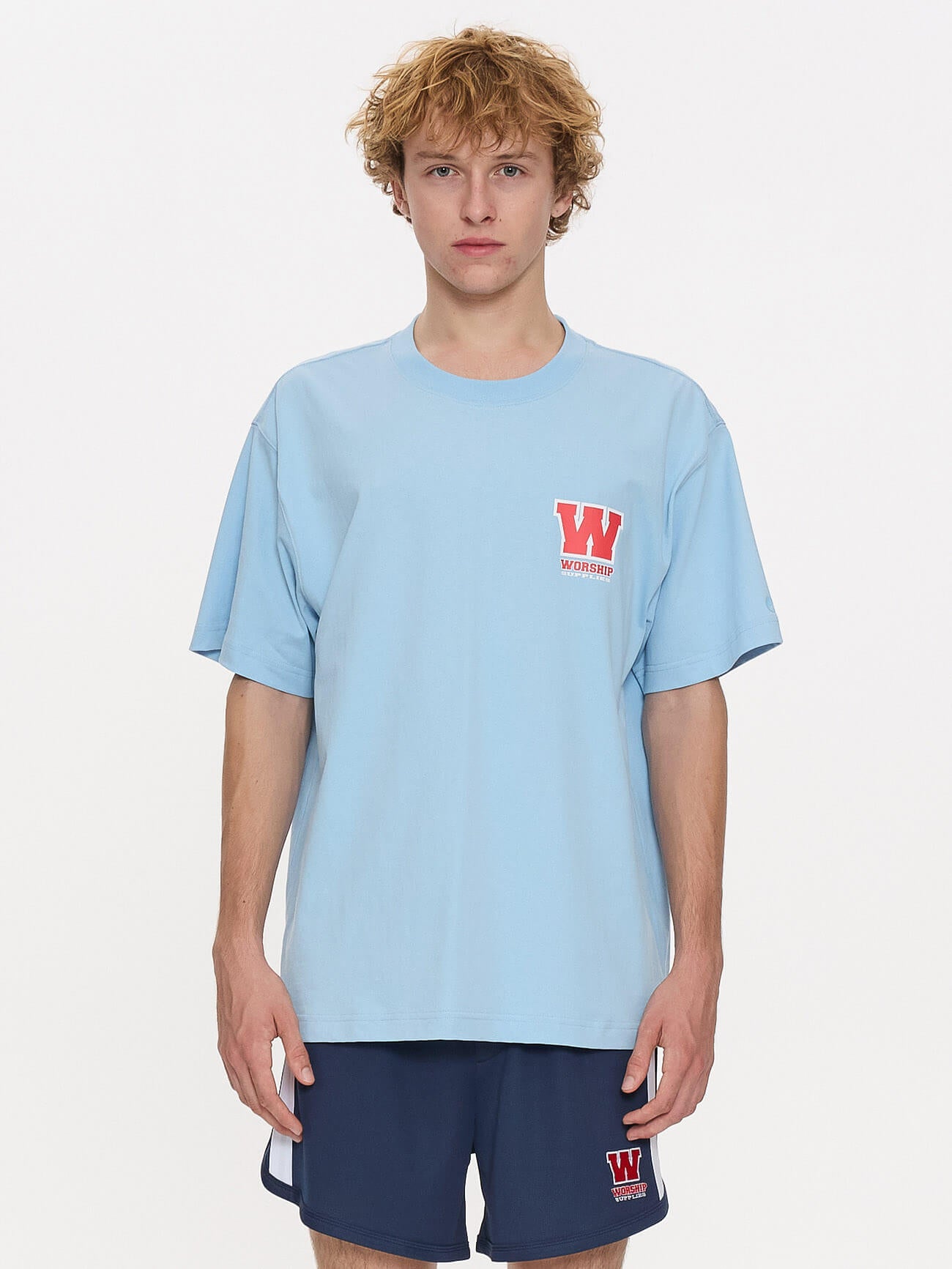Little Belter Tee - Willow Blue XS
