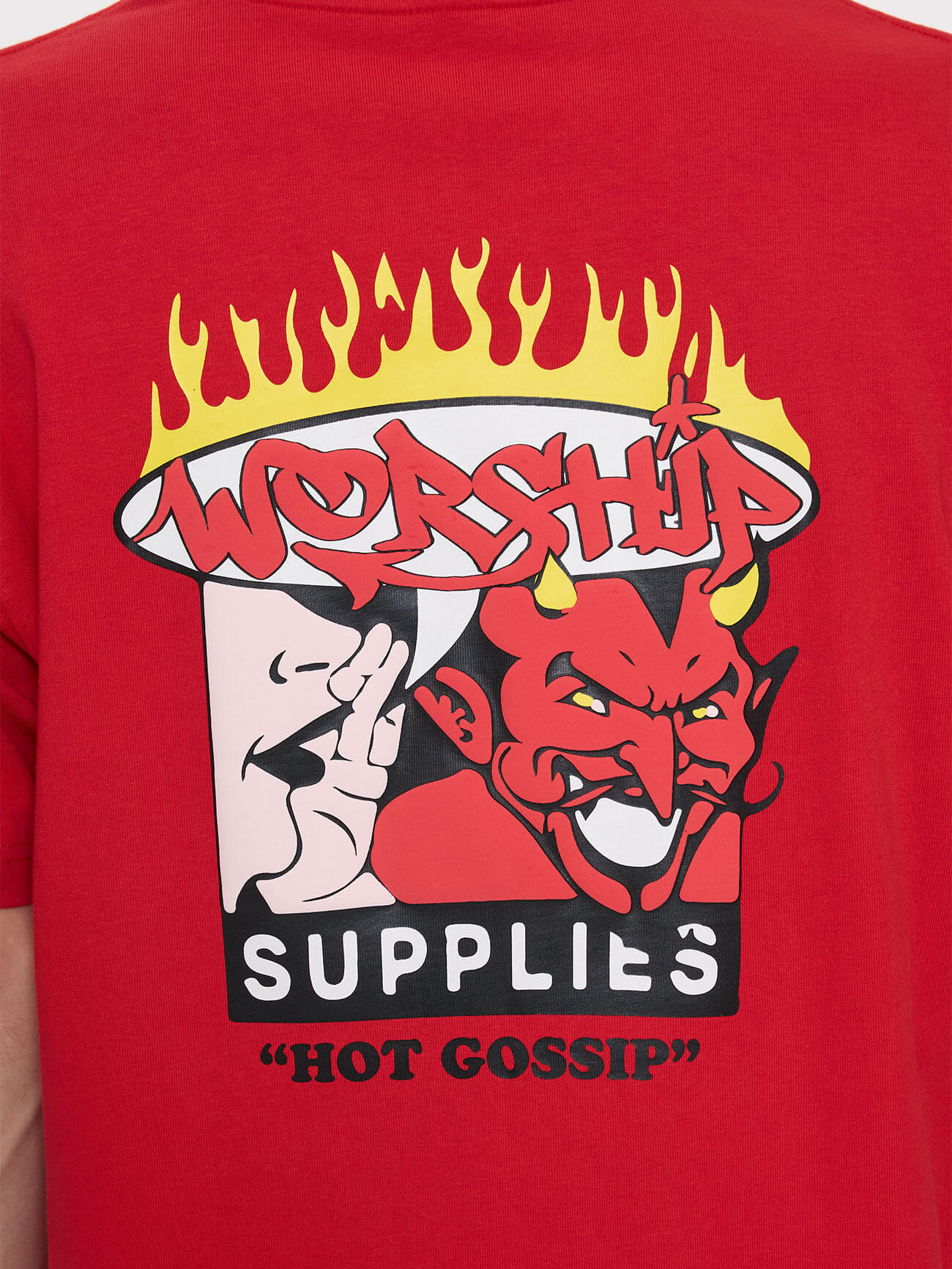 Hot Gossip Tee - Lucky Red XS