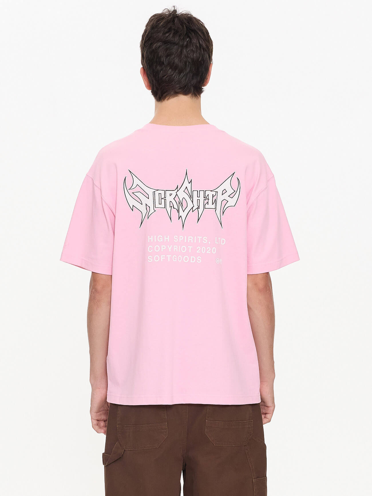 Pile Up Tee - Flamingo XS