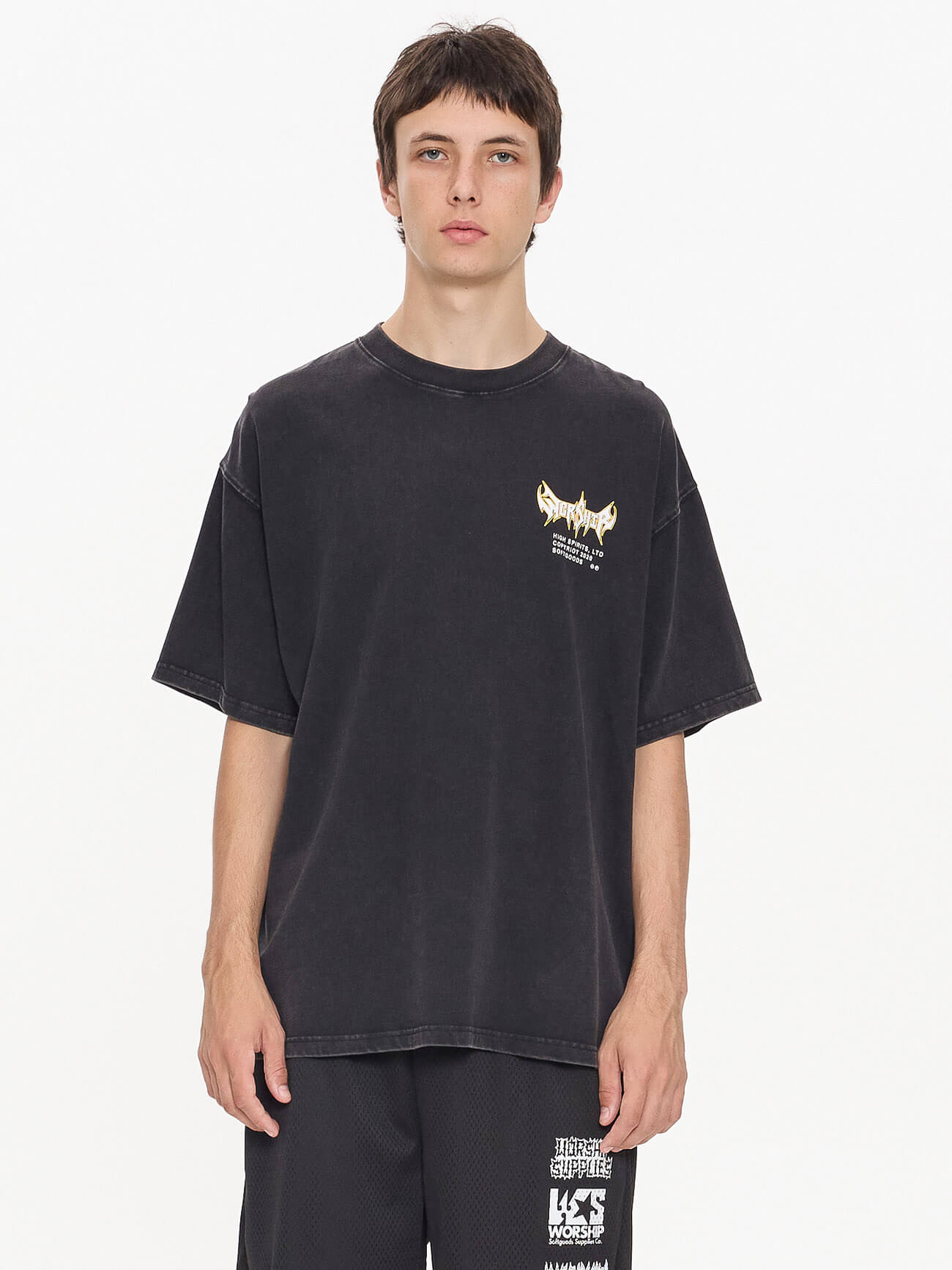 Pile Up Oversize Tee - Black XS