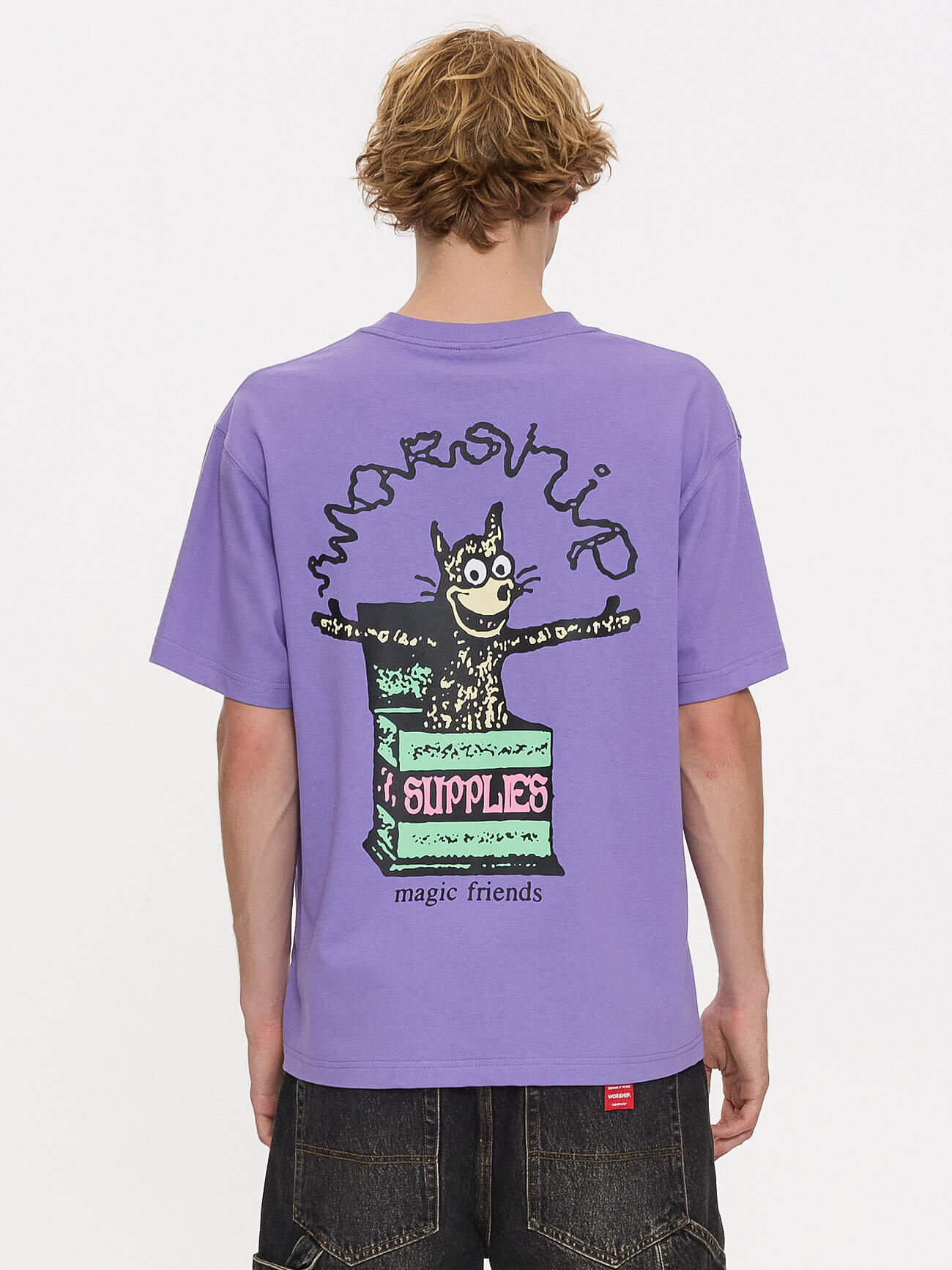 Surprise Tee - Posty Purple XS