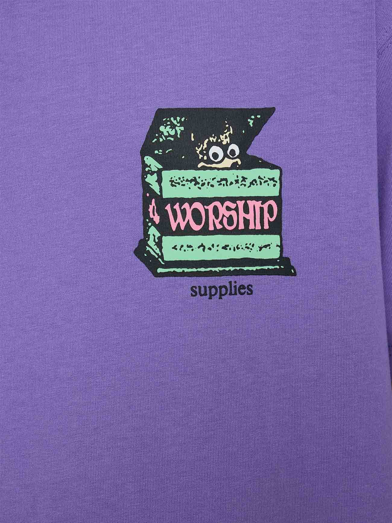 Surprise Tee - Posty Purple XS