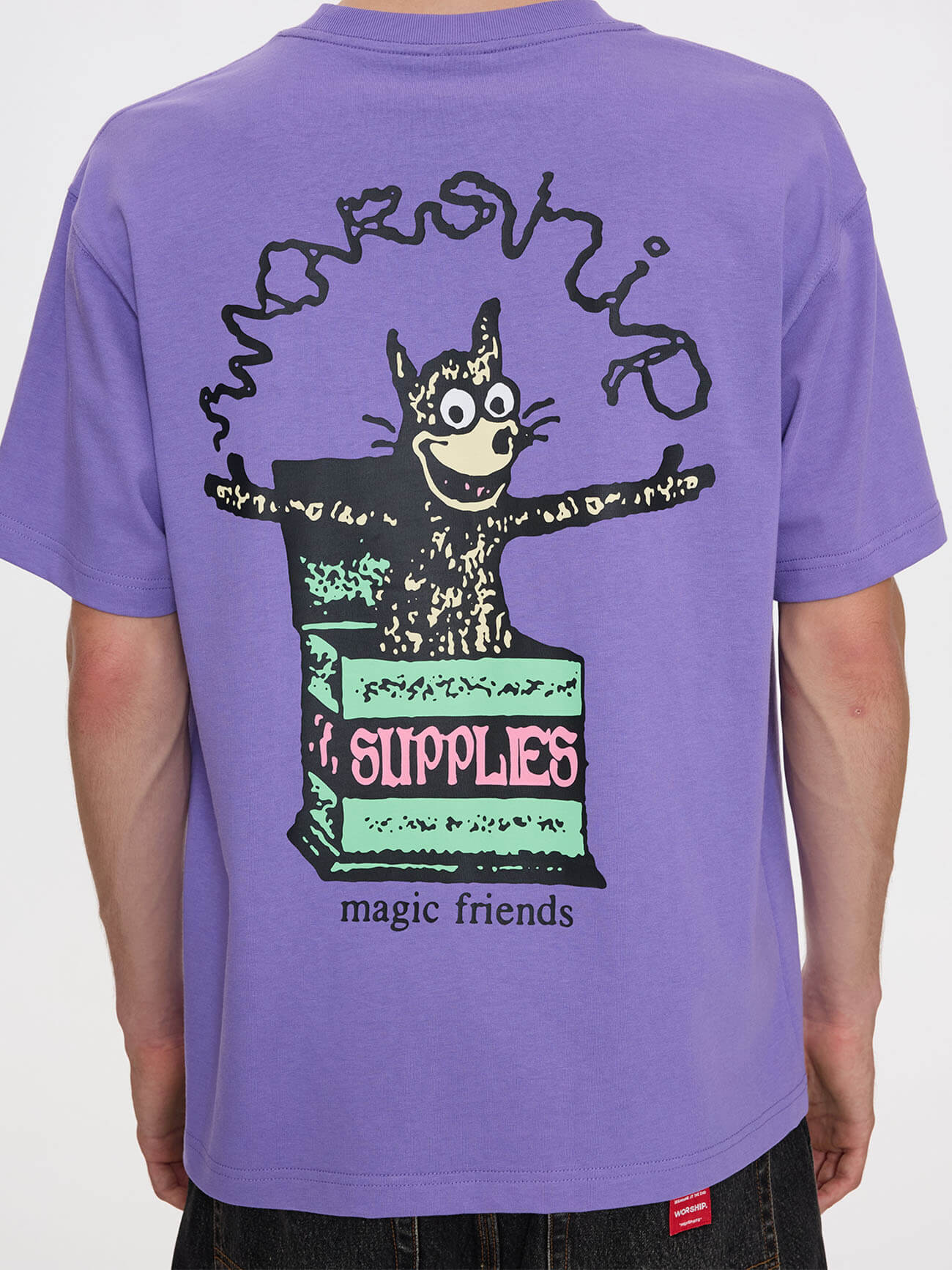 Surprise Tee - Posty Purple XS